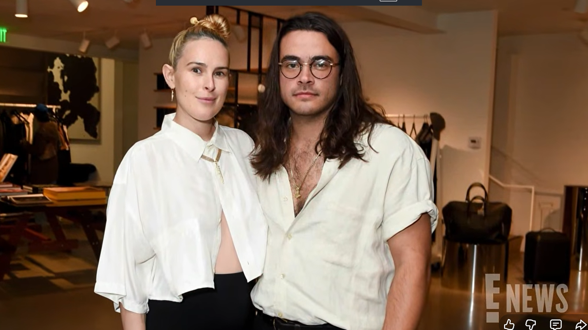 Rumer Willis y su exmarido, Dereck Richard Thomas