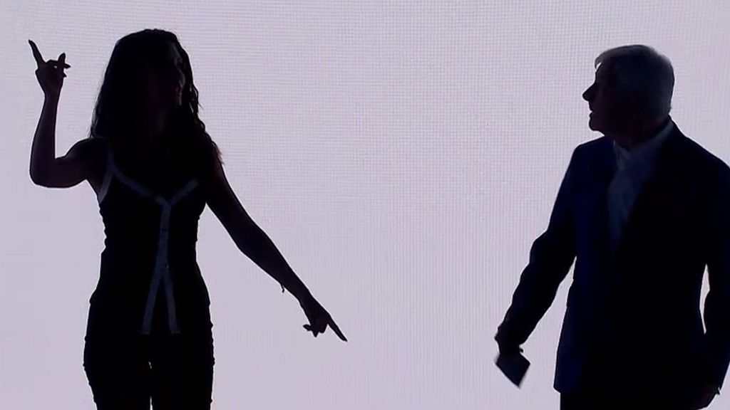 Carlos Sobera y Tania Medina sufren un sorprendente 'apagón': ''Haya paz, señores''