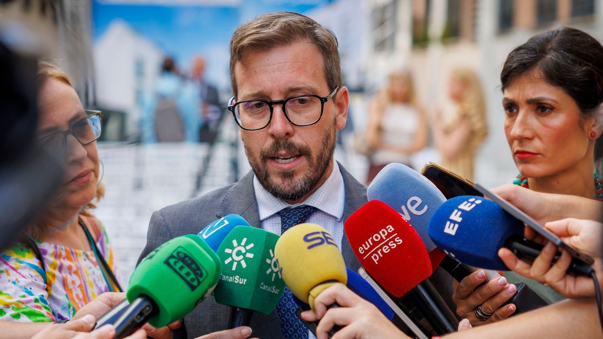 El subdelegado del Gobierno en Sevilla, Francisco Toscano