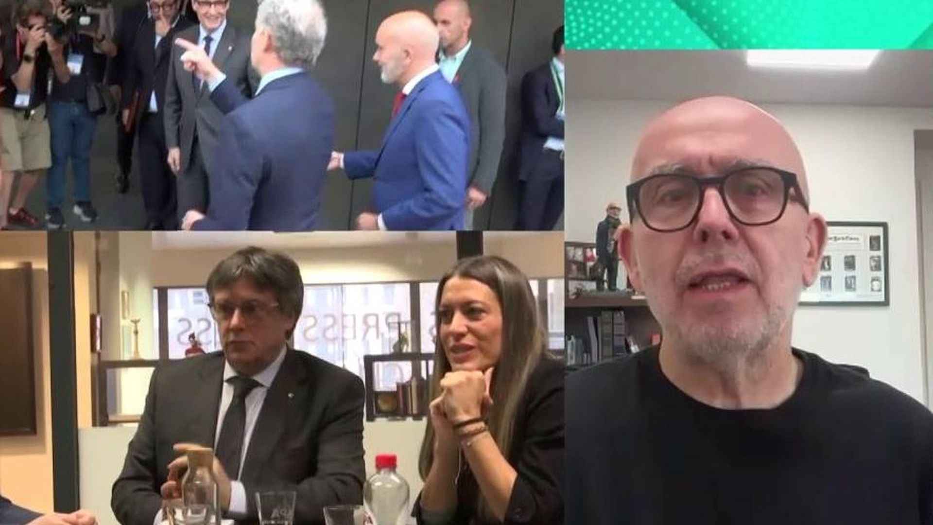 Gonzalo Boye, abogado de Puigdemont, a Feijóo: "Las cosas serias no se hablan en televisión"