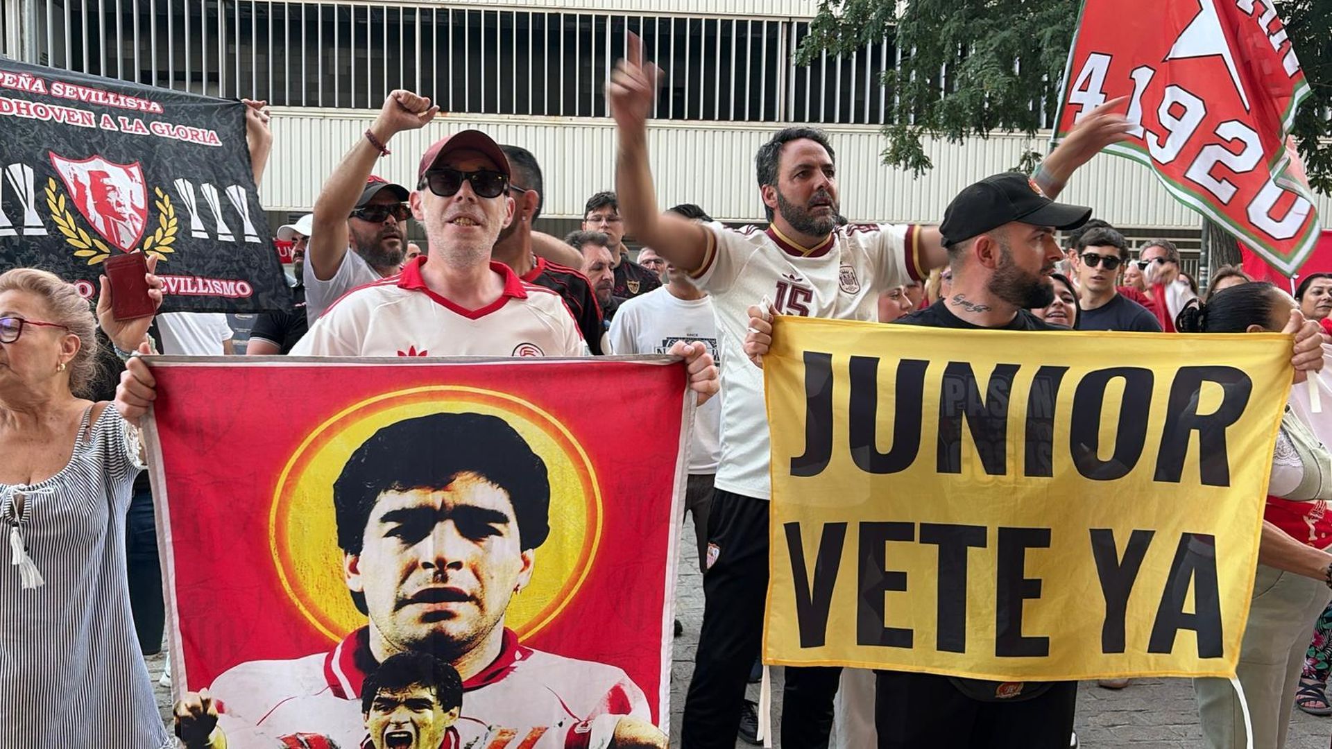 Imagen de la manifestación de este miércoles