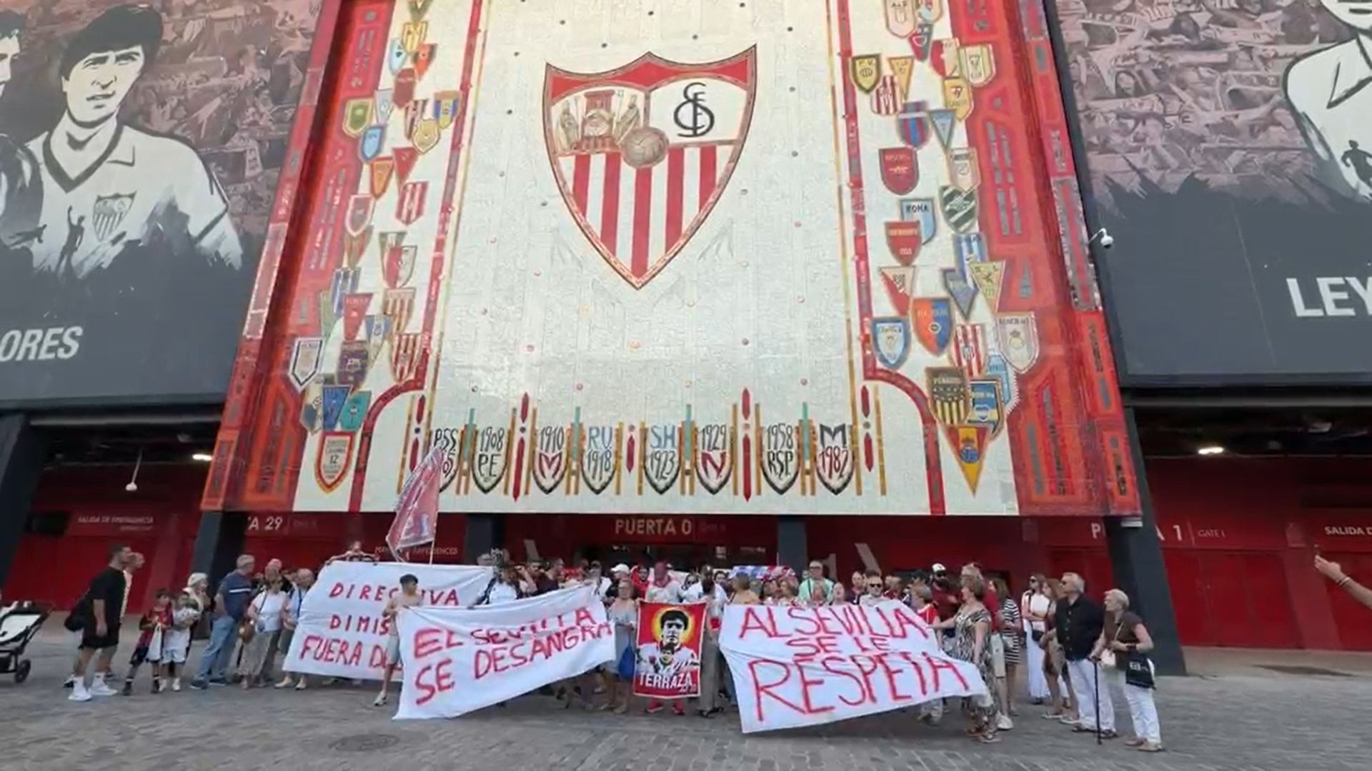 Imagen de la manifestación de este miércoles
