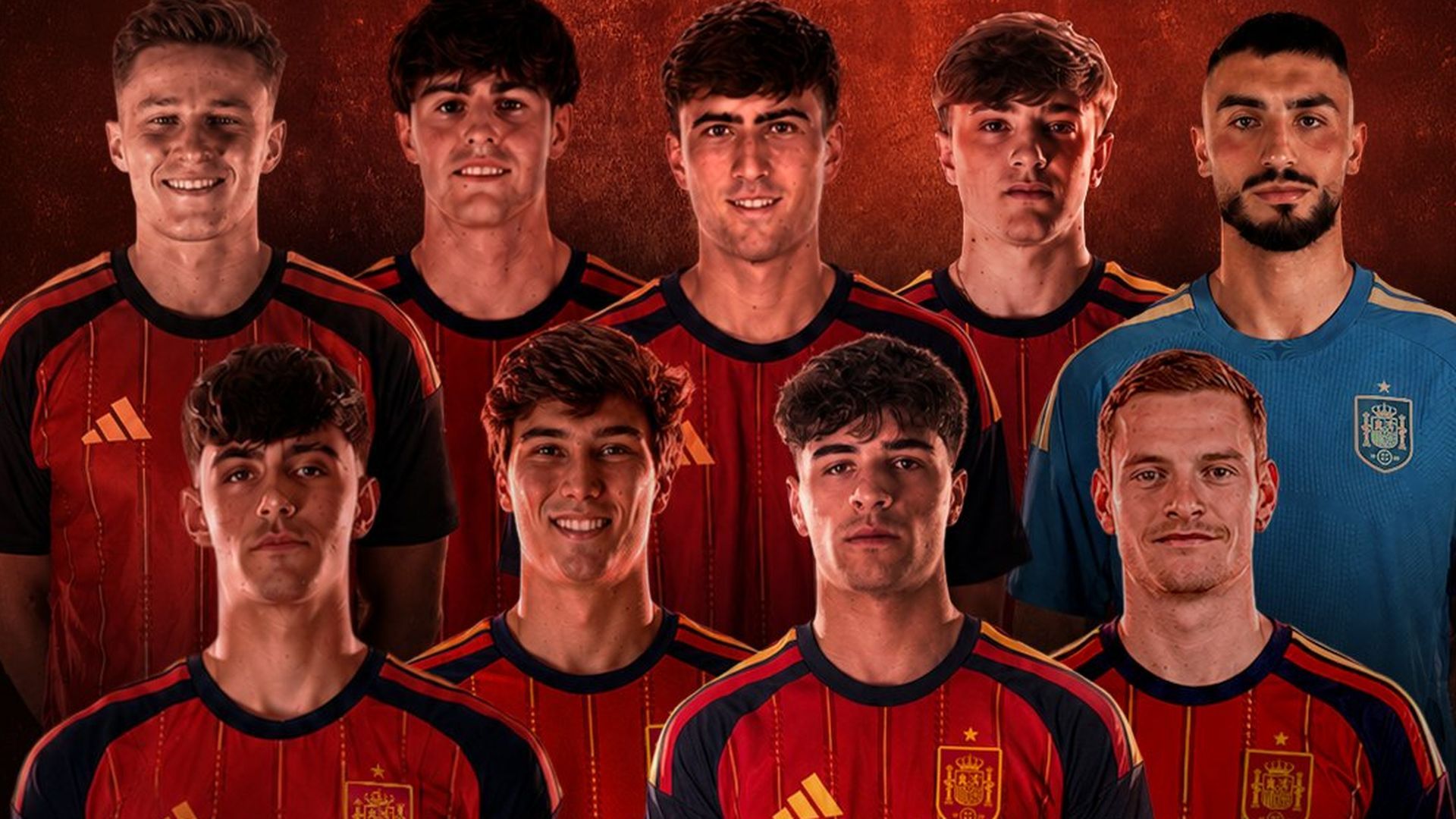 Jugadores de Apoyo de España