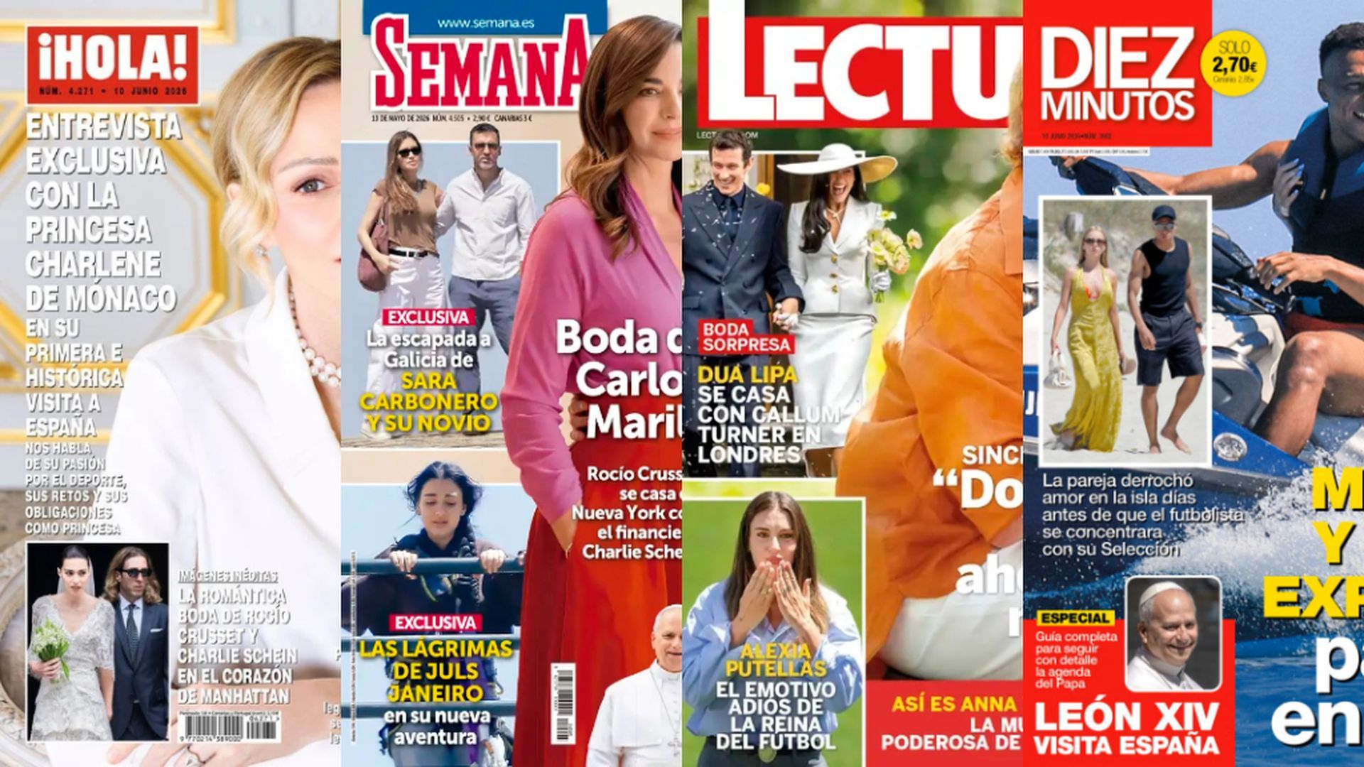Las portadas del 3 de junio