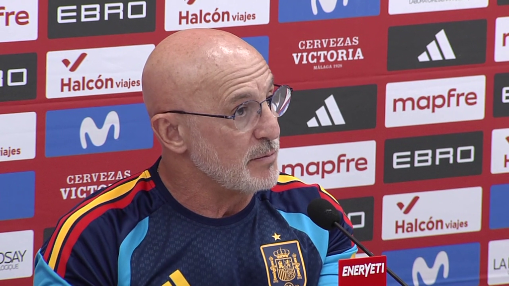 Los planes de Luis de la Fuente con los nueve futbolistas de apoyo: "Queremos que el partido sirva"