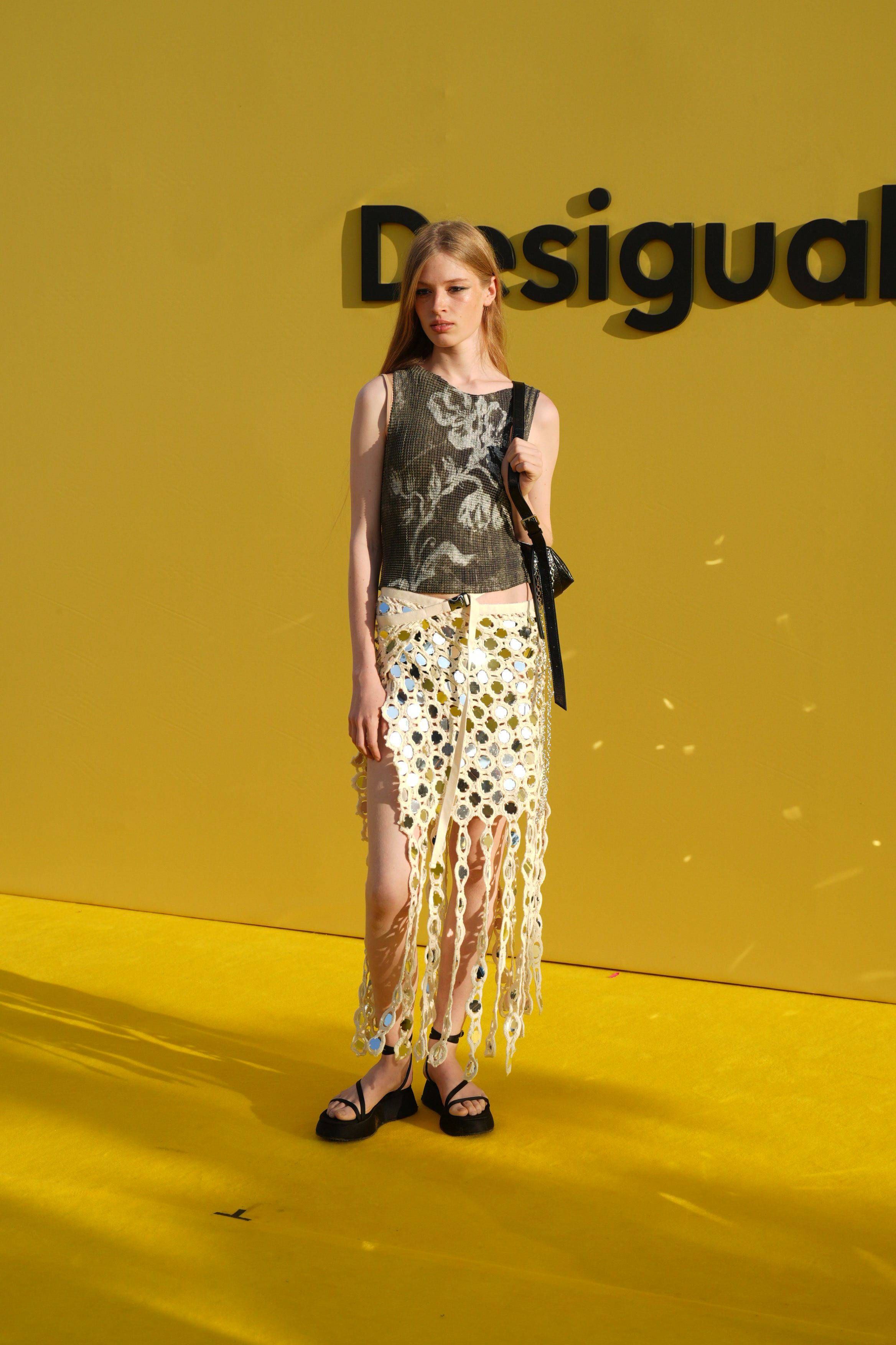 Vivian Jenna Wilson, en el 40 aniversario de Desigual en Ibiza