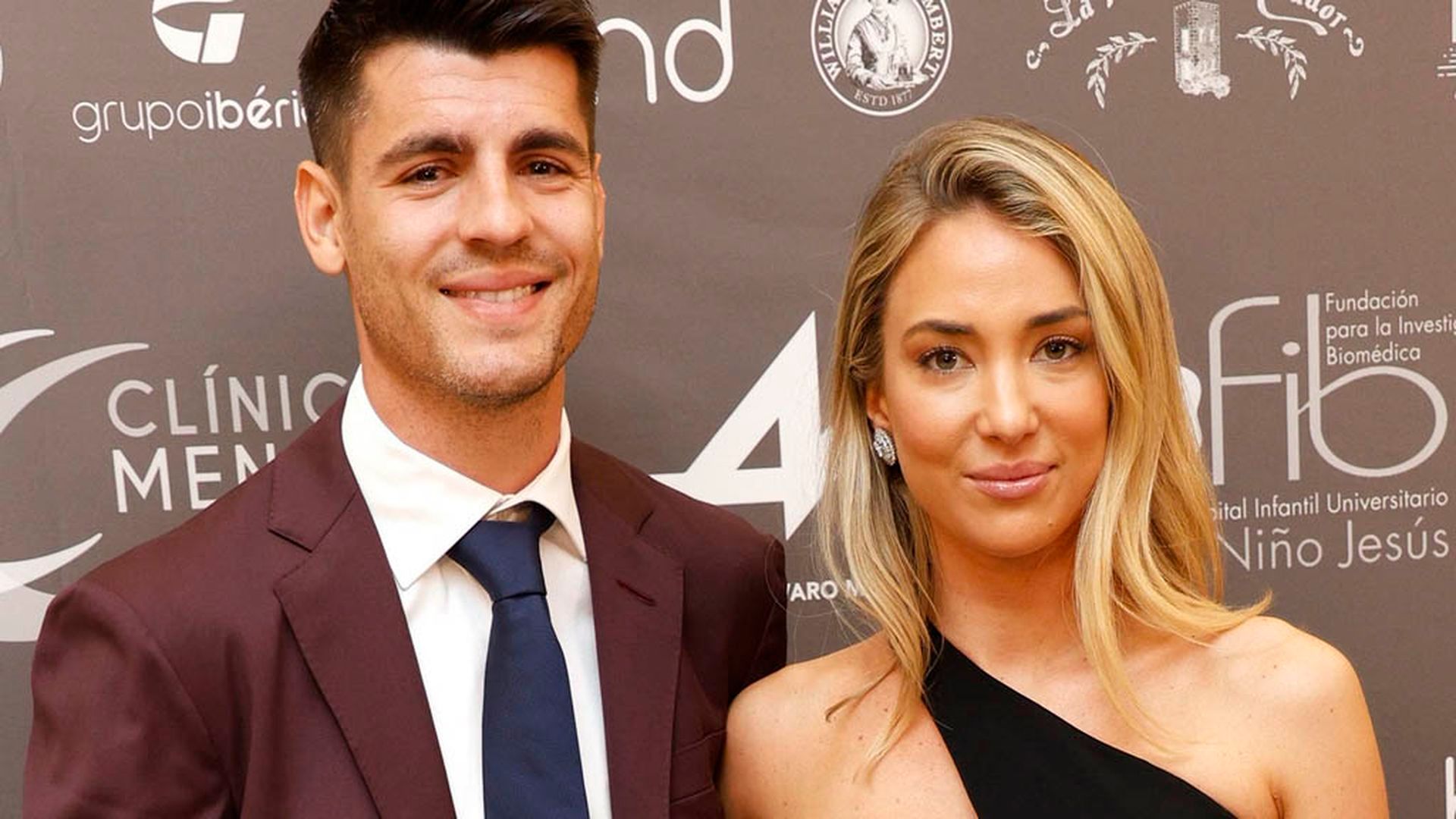 Álvaro Morata y Alice Campello