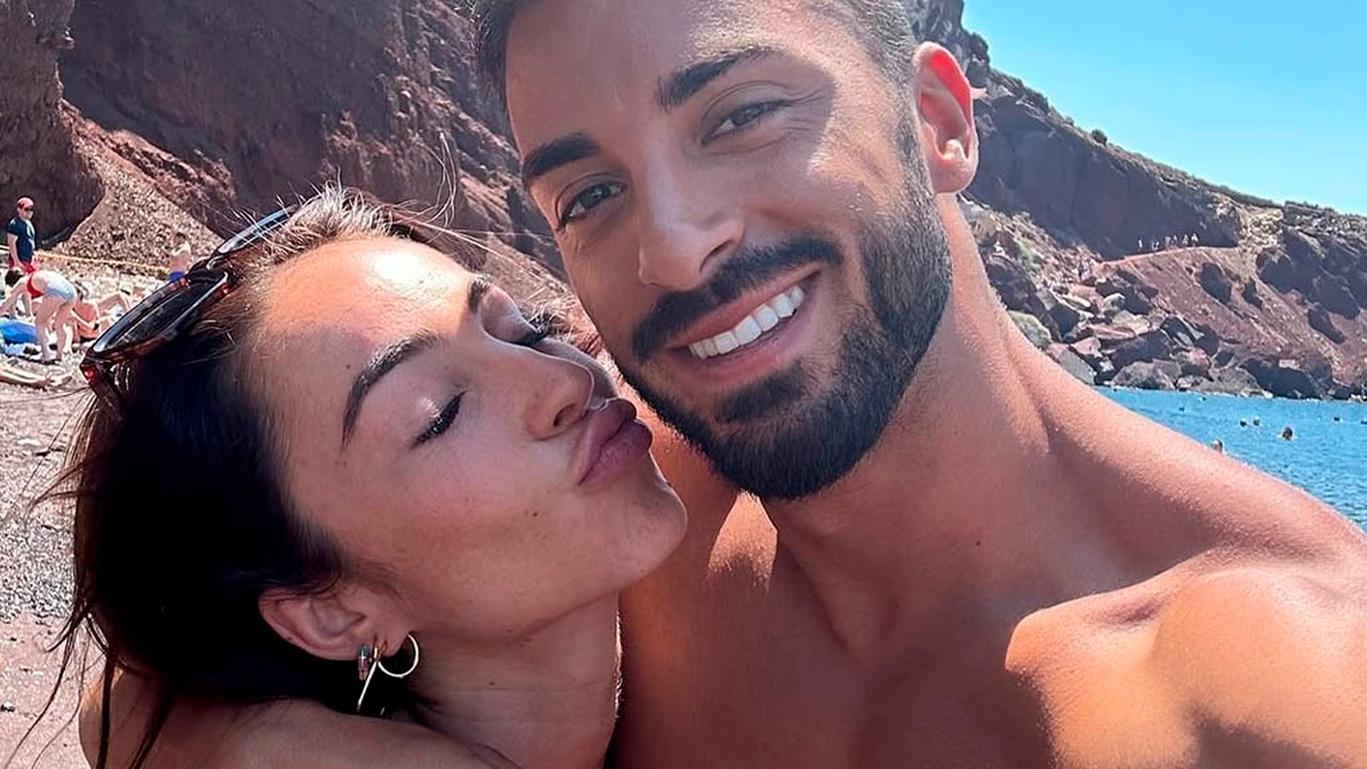 Ana López y Borja González, en una imagen de sus redes sociales
