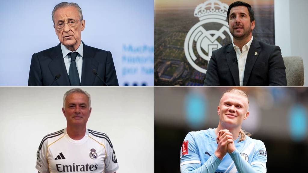 Elecciones en el Real Madrid: Florentino Pérez anuncia la vuelta de José Mourinho y Enrique Riquelme asegura el fichaje de Erling Haaland