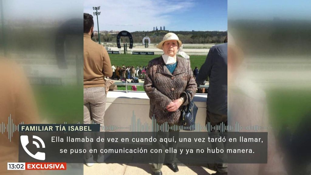 Exclusiva | Cuñada de la tía Isabel: "Luis Lorenzo y su exmujer le quitaron el teléfono"