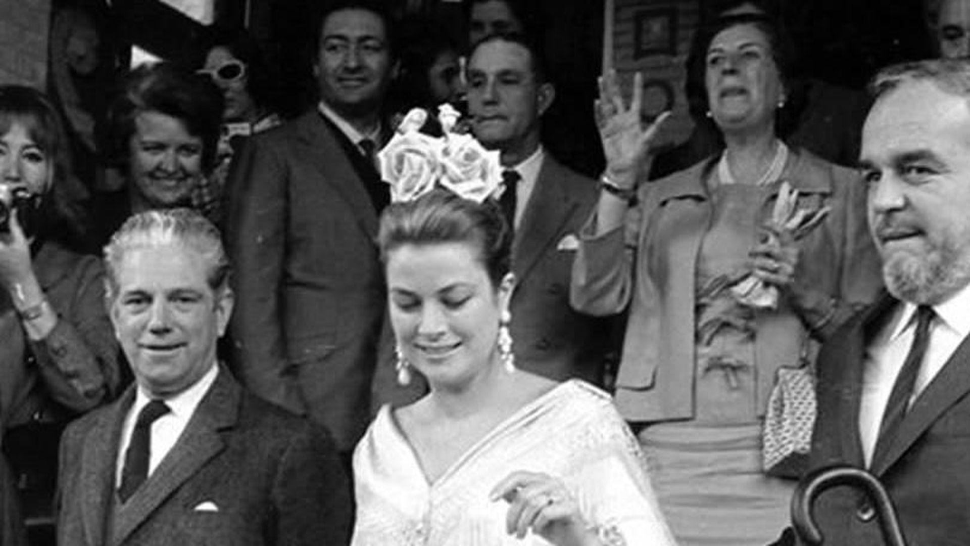 Grace Kelly vestida de Flamenca en Sevilla Grace Kelly vestida de Flamenca en Sevilla