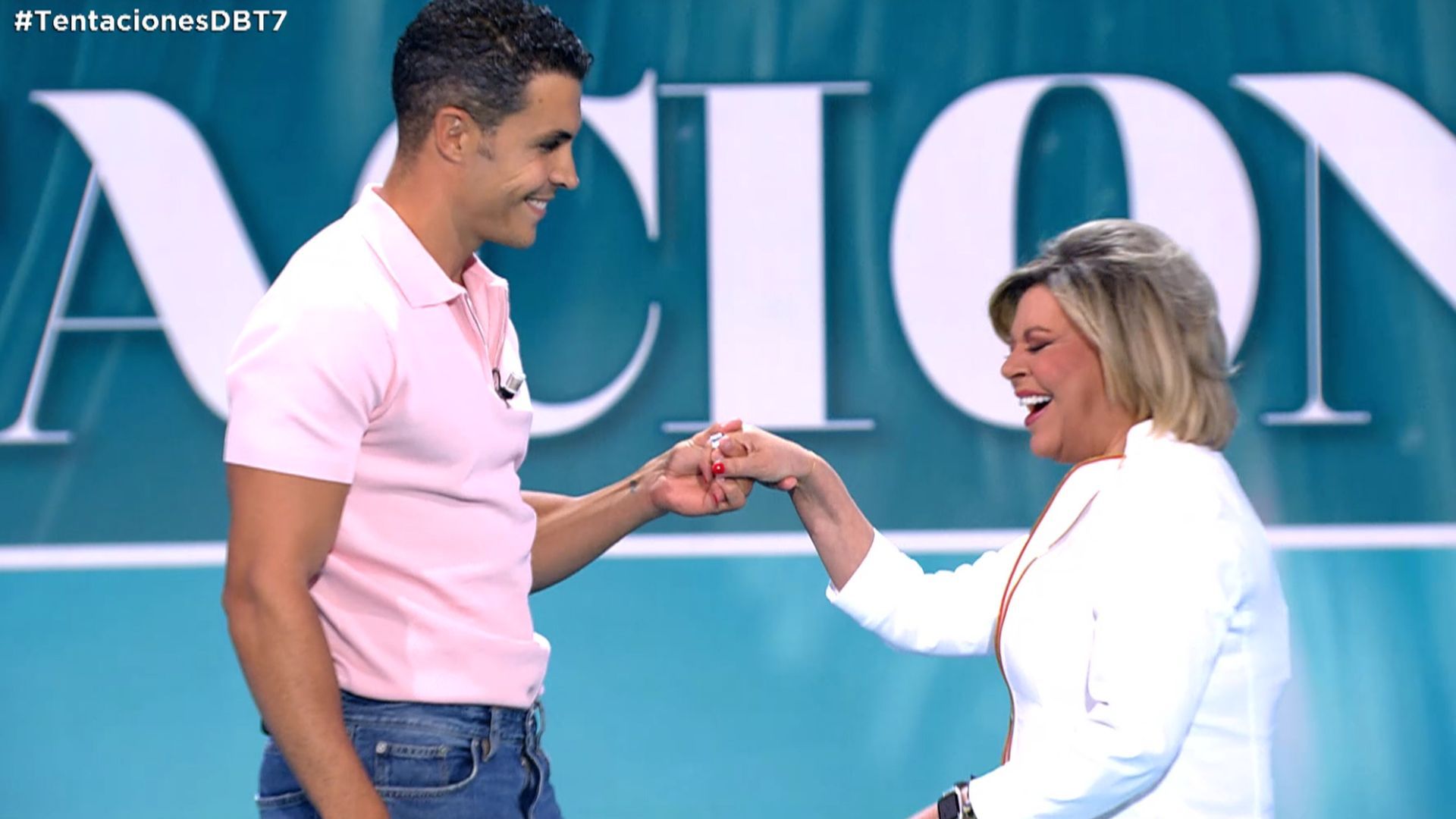 Terelu Campos se parte de risa con la frase que Kiko Jiménez utilizaría para conquistarla