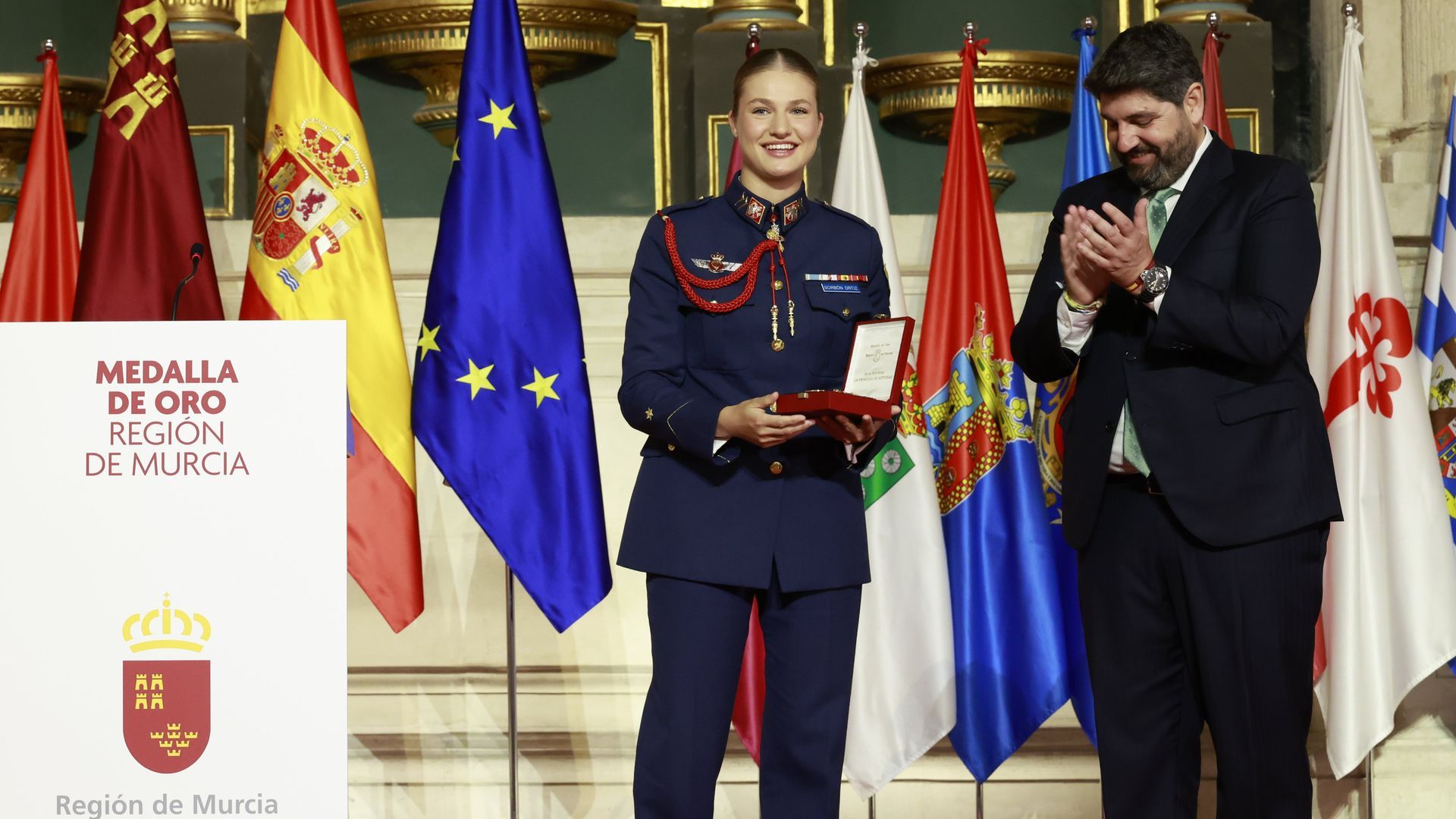 La princesa Leonor en Murcia este pasado 3 de junio