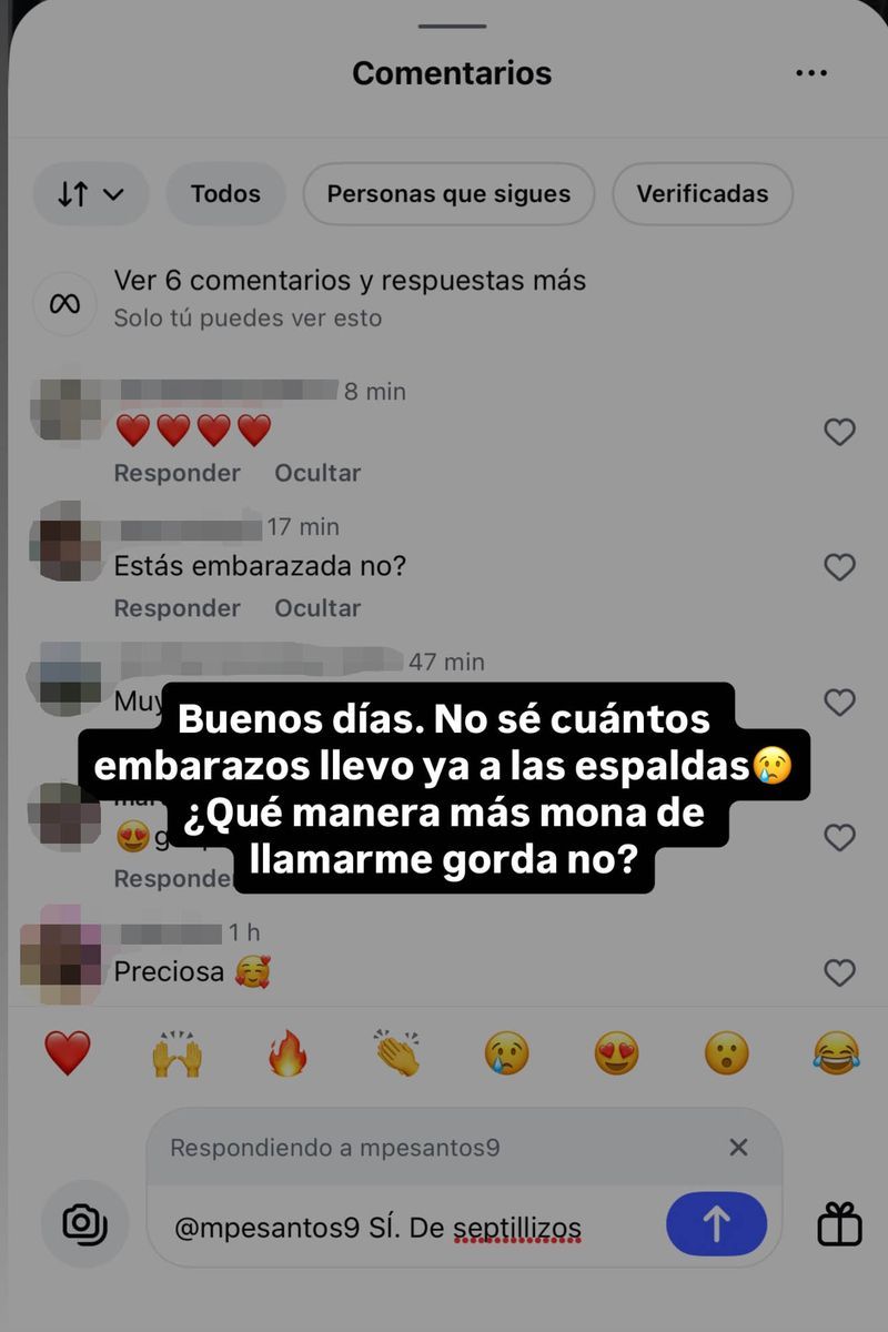 La respuesta de Sofía Suescun a quienes le preguntan si está embarazada