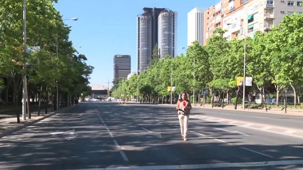 La visita del Papa convierte la Plaza de Lima, en Madrid, en su zona cero: los comerciantes quieren aprovecharlo