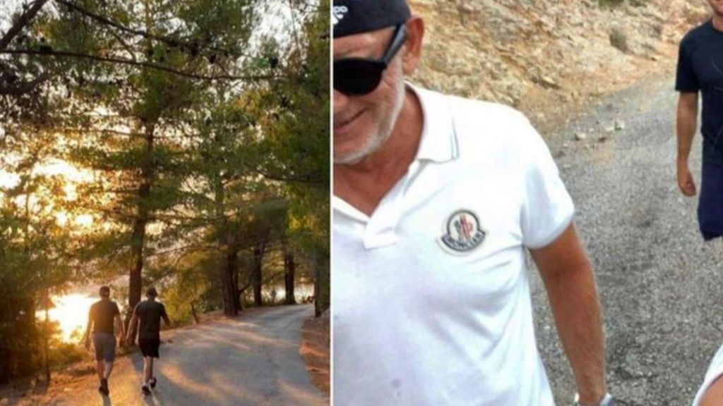 Las fotografías de Jonathan Andic paseando con su padre y las versiones contradictorias de su testimonio