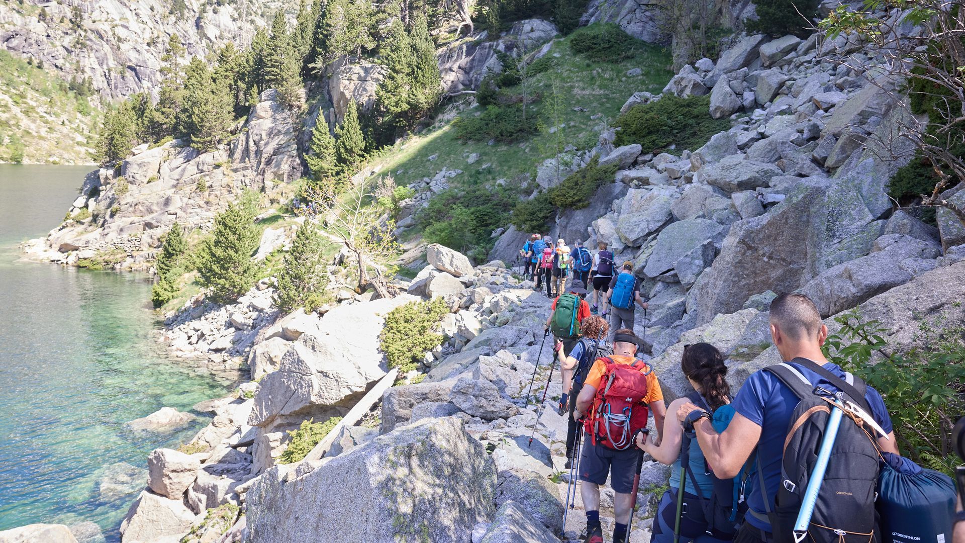Los participantes se prepararon con salidas a la montaña