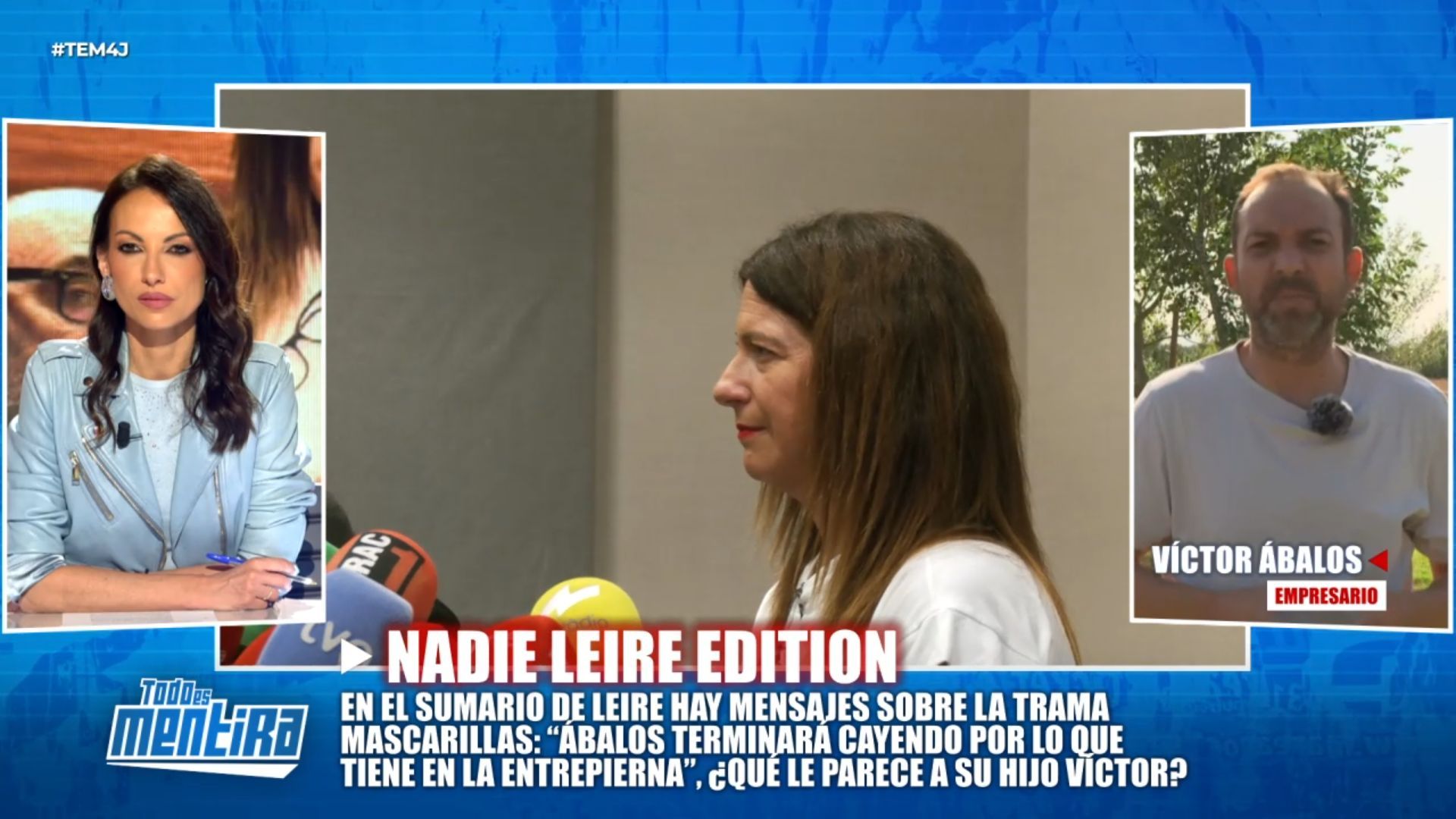 Víctor Ábalos reacciona al polémico comentario de Leire Díez