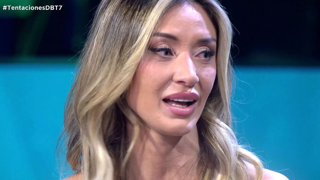 Yuli se emociona con el consejo que le da Arantxa Coca durante su entrevista en ‘El Debate de las Tentaciones’