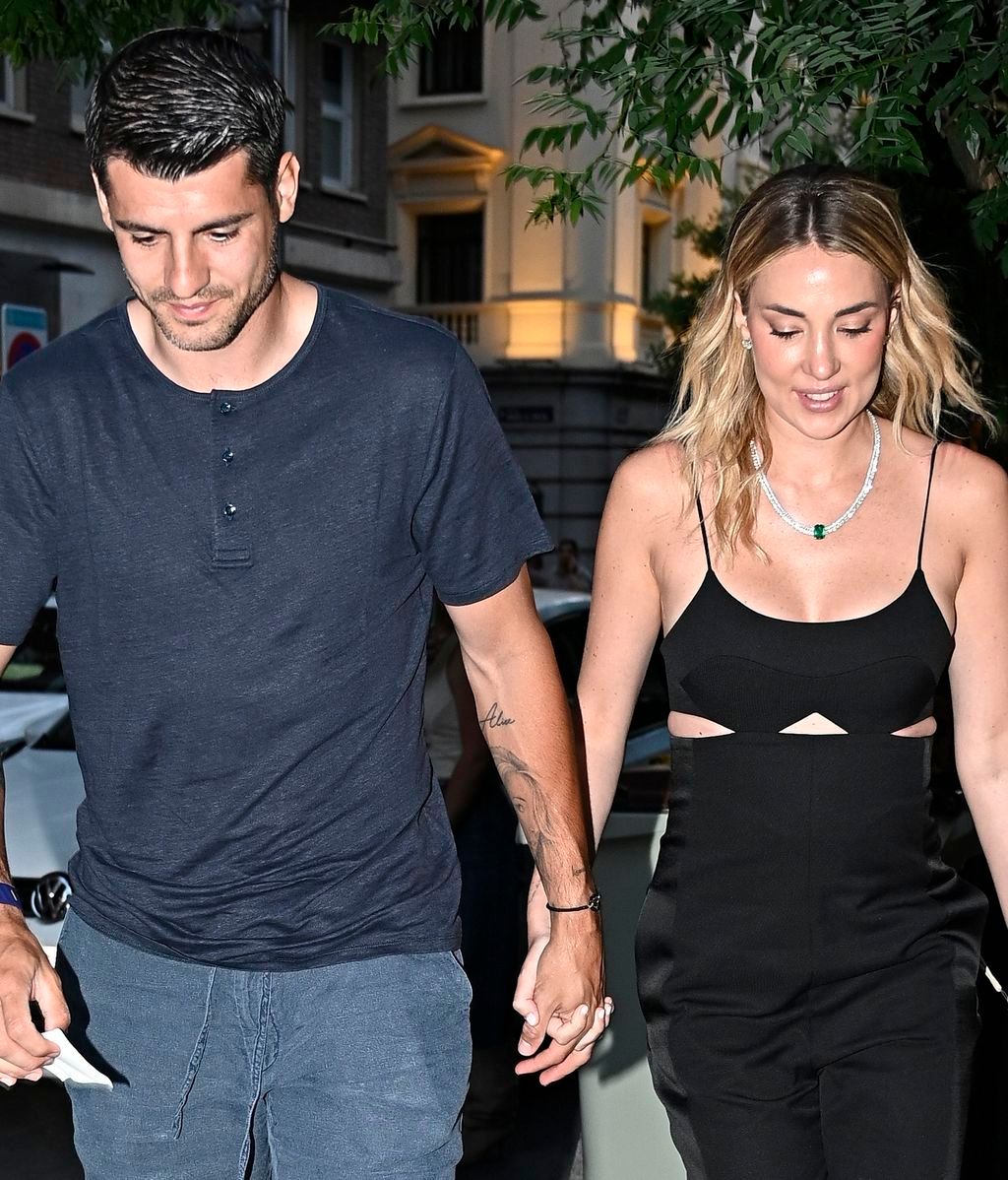 Álvaro Morata y Alice Campello este pasado 4 de junio