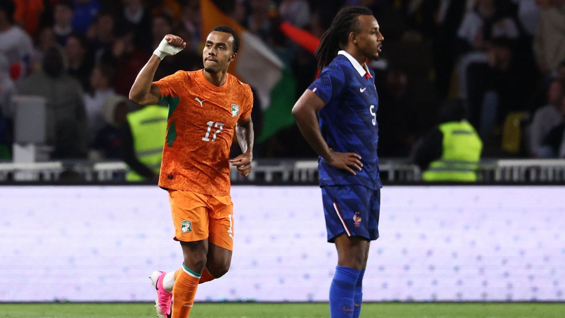 Doue ante la Selección de Francia