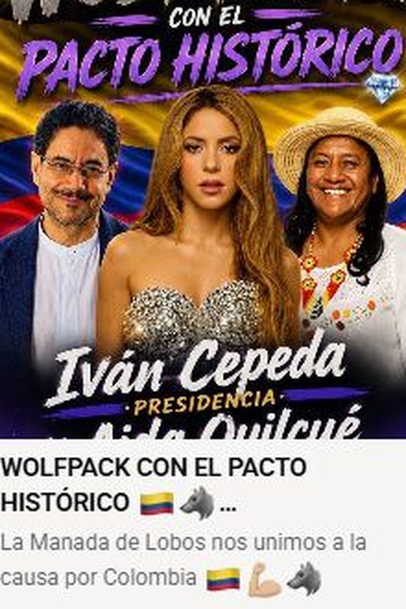 El falso montaje en el que Shakira daba su apoyo a Iván Cepeda en las elecciones presidenciales colombianas