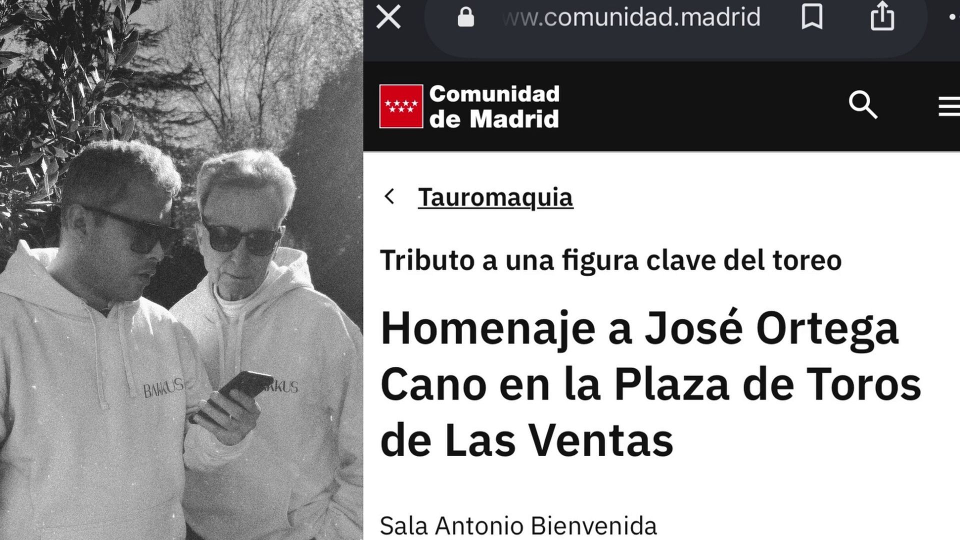 El homenaje a Ortega Cano y la emoción de Gloria Camila