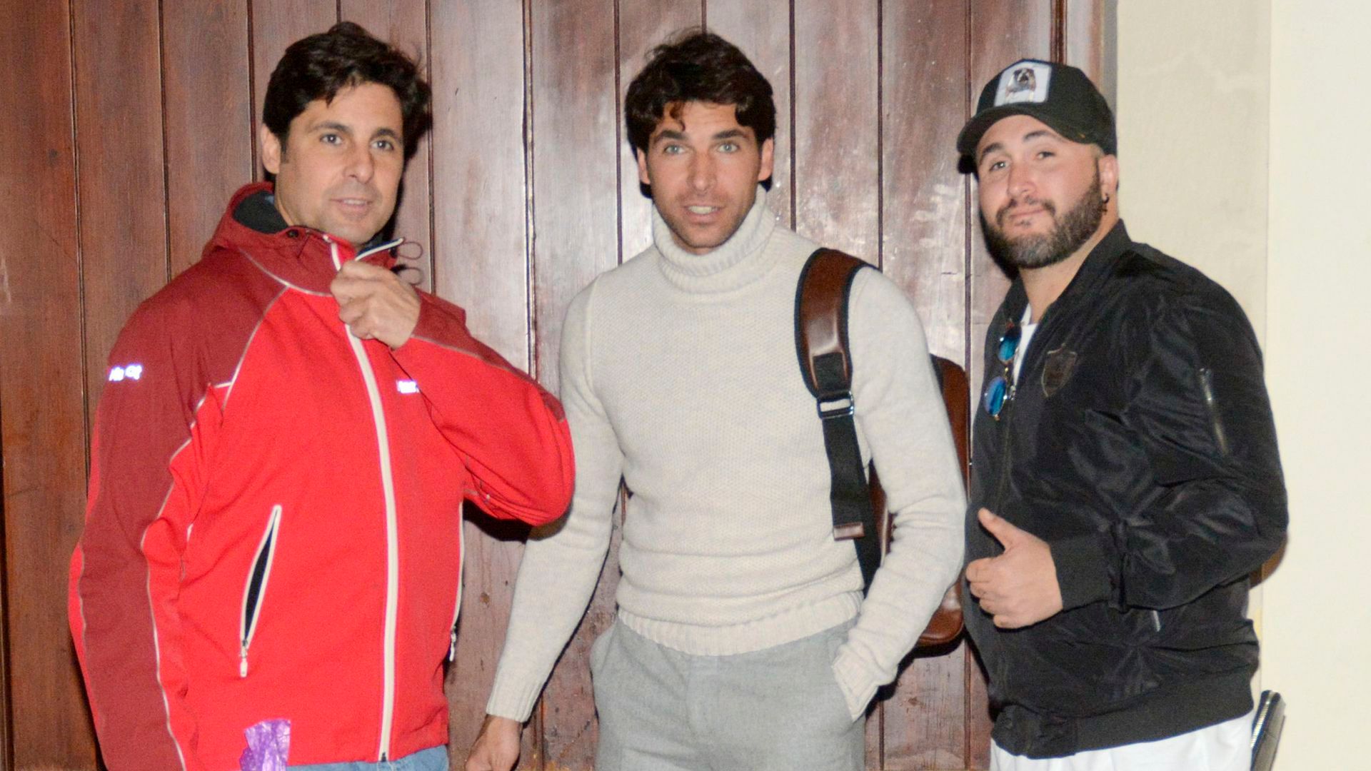 Fran, Cayetano y Kiko Rivera