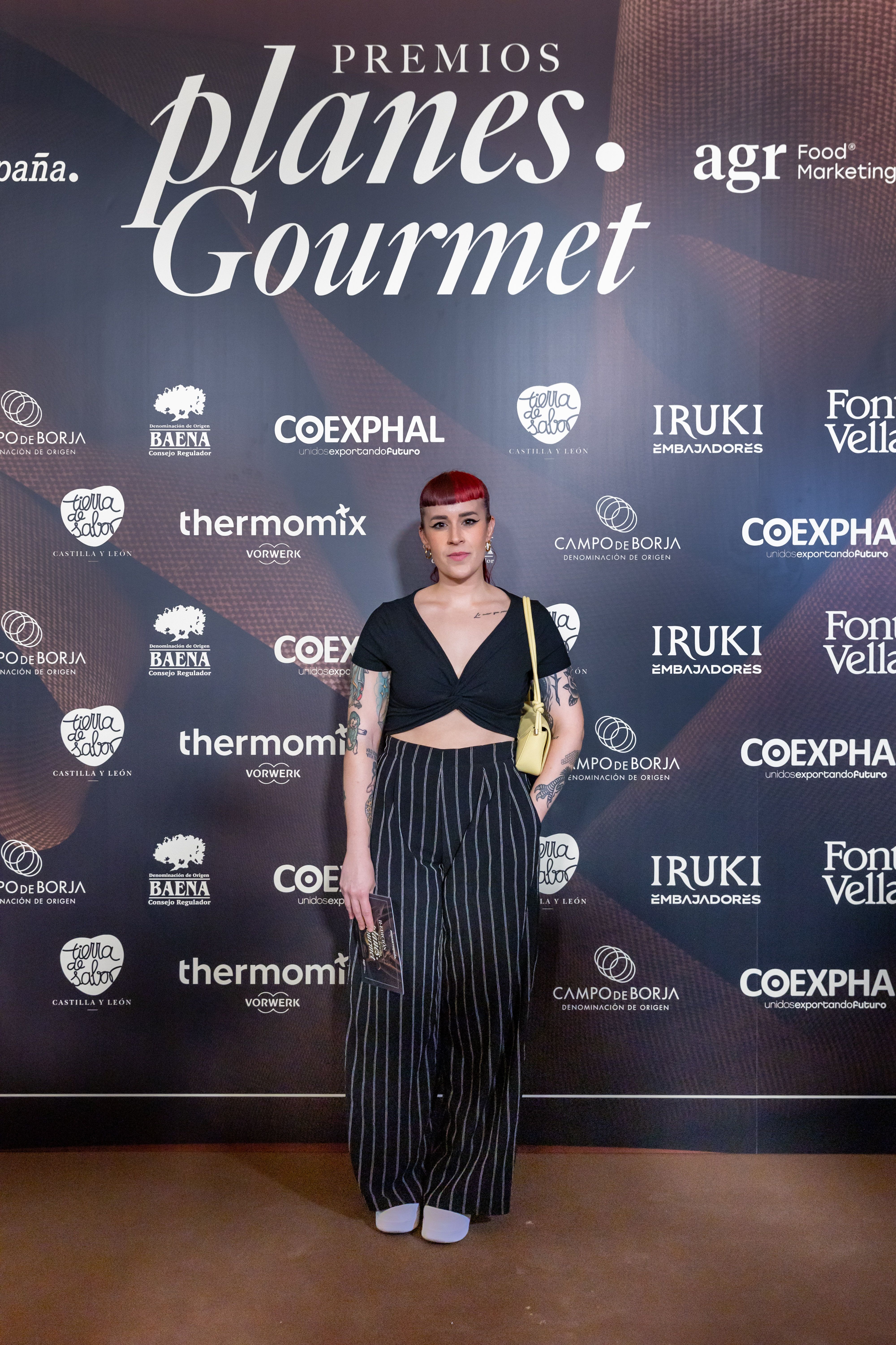 Sara Peral en los Premios Planes Gourmet