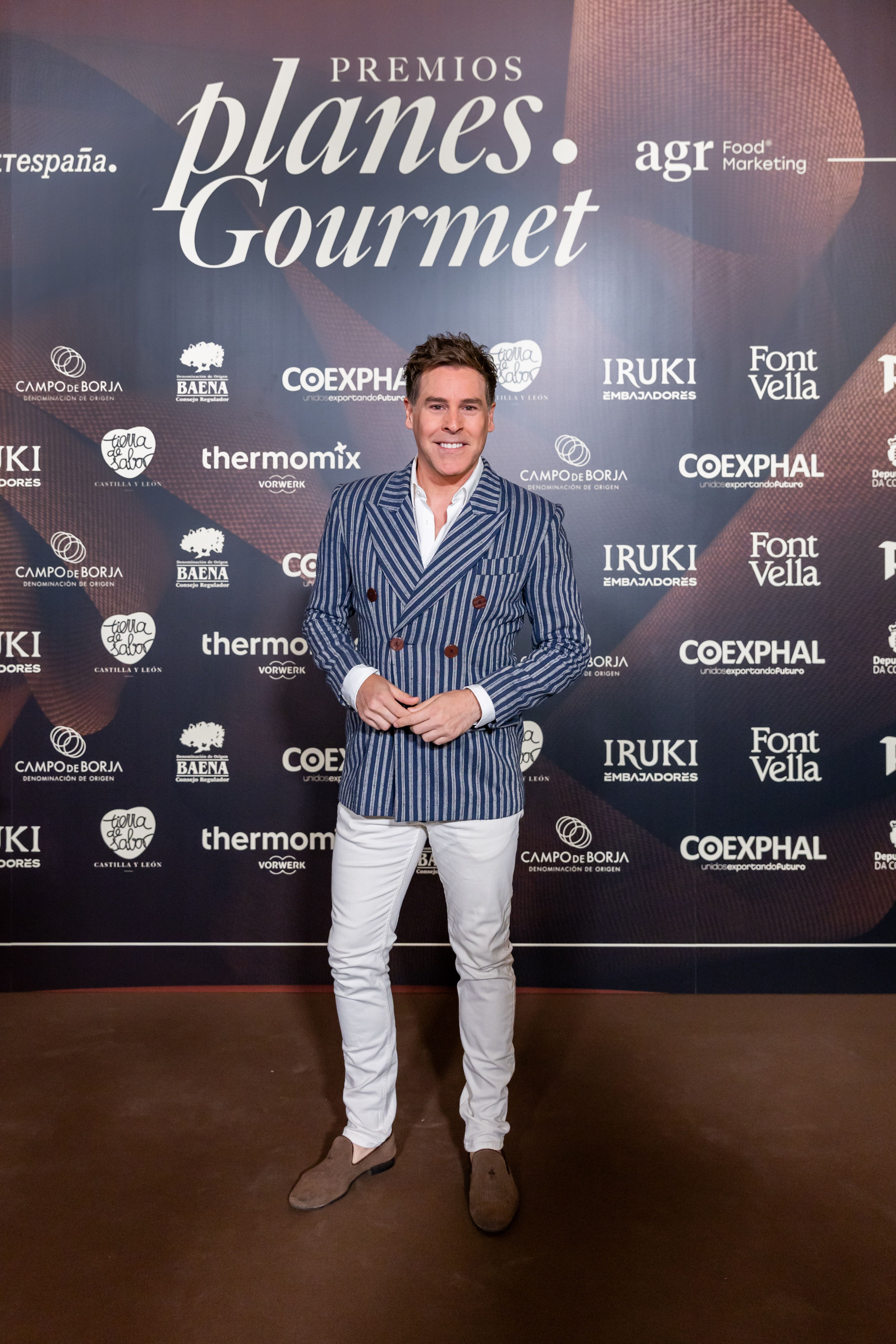 Bricio Segovia en los Premios Planes Gourmet