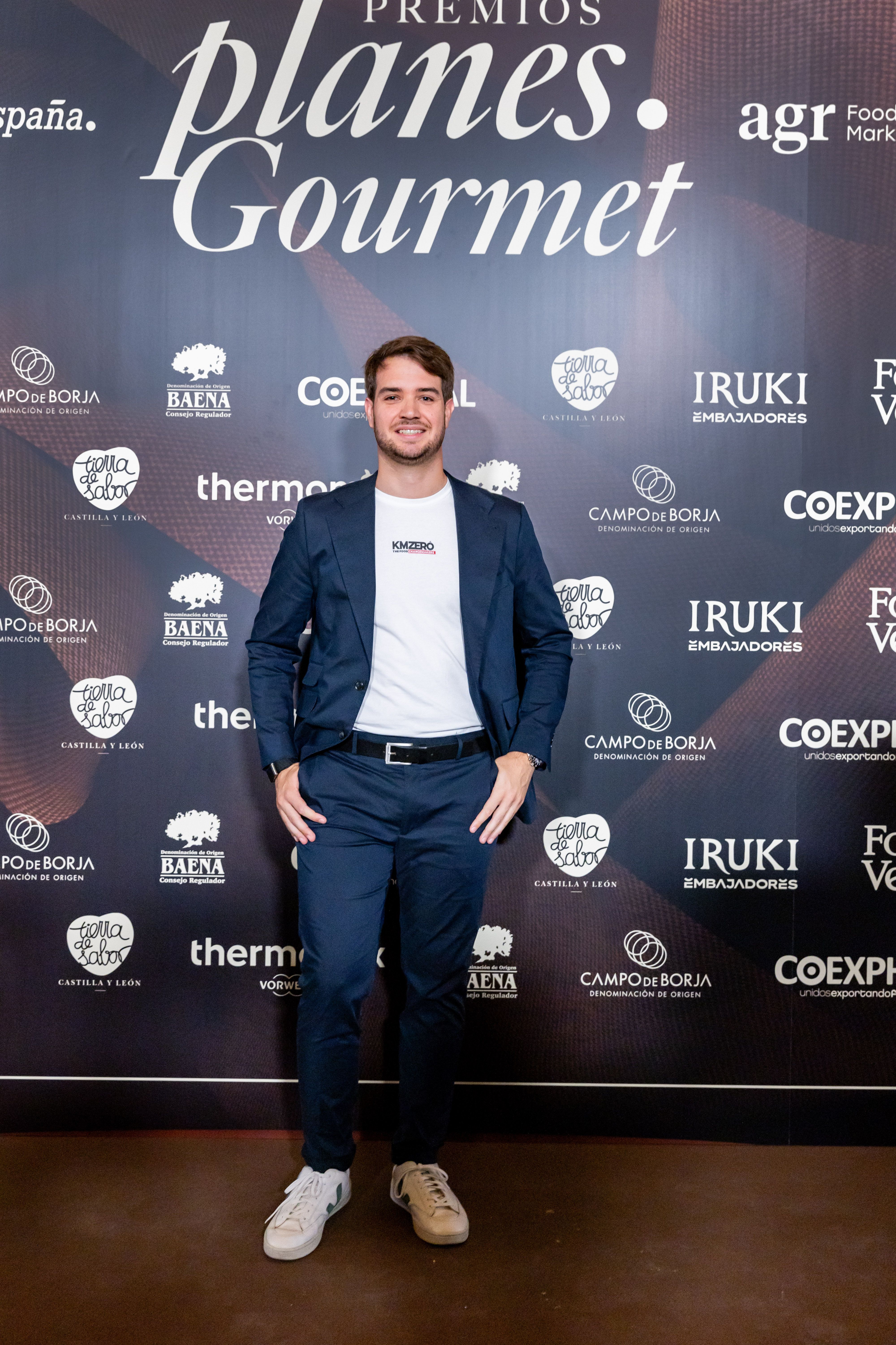 Juan Requena en los Premios Planes Gourmet