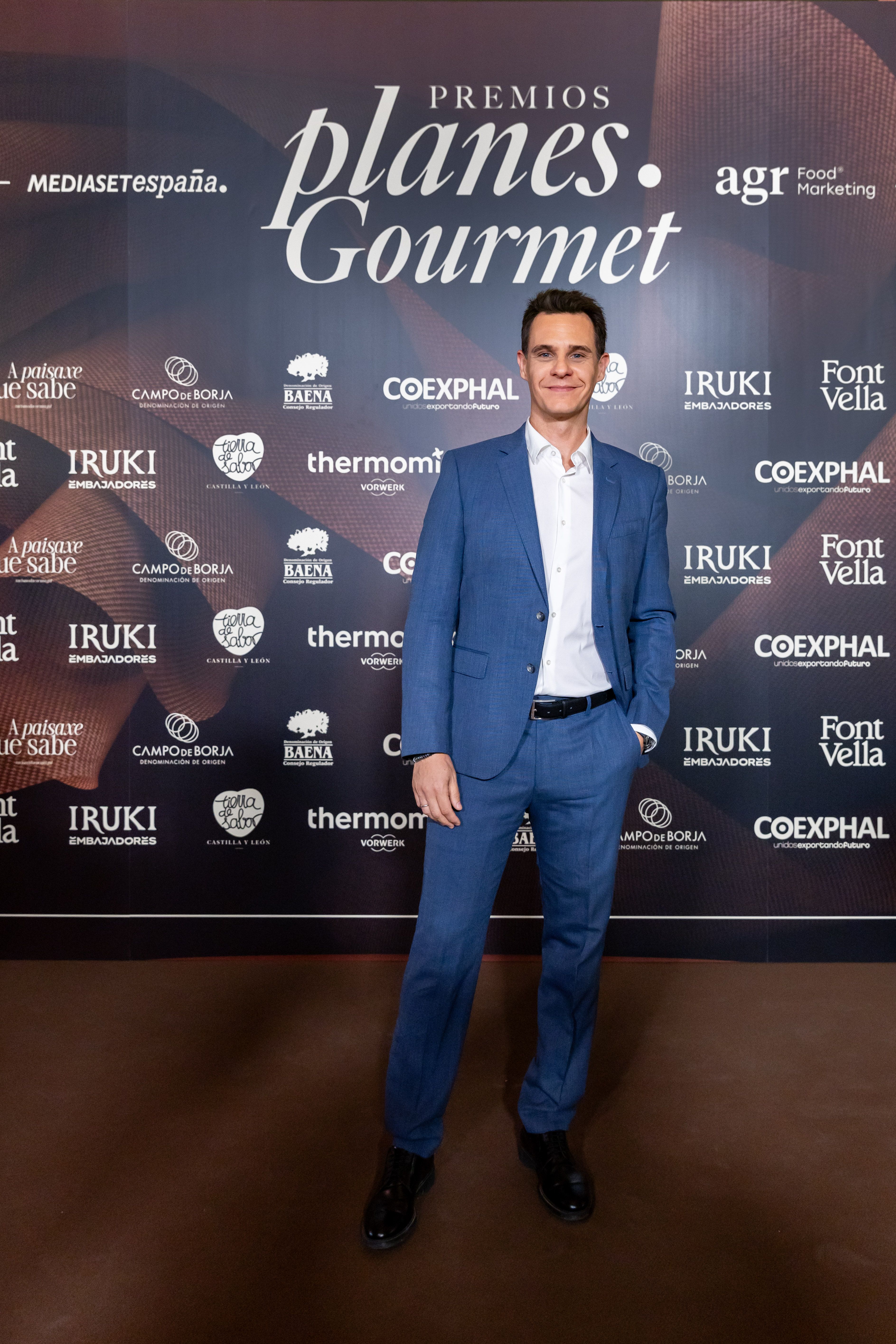 Christian Gálvez en los Premios Planes Gourmet