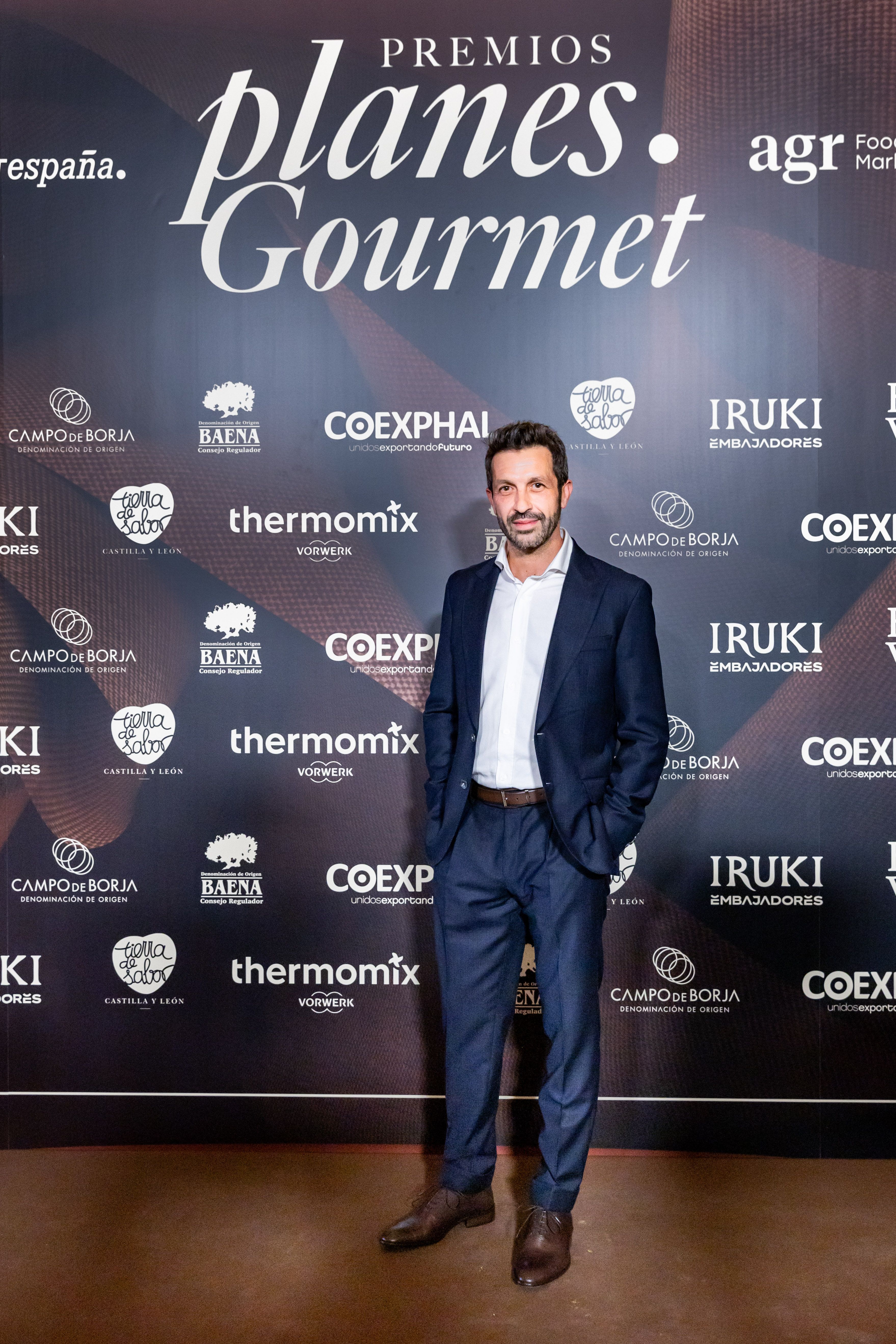 Iván Cerdeño en los Premios Planes Gourmet