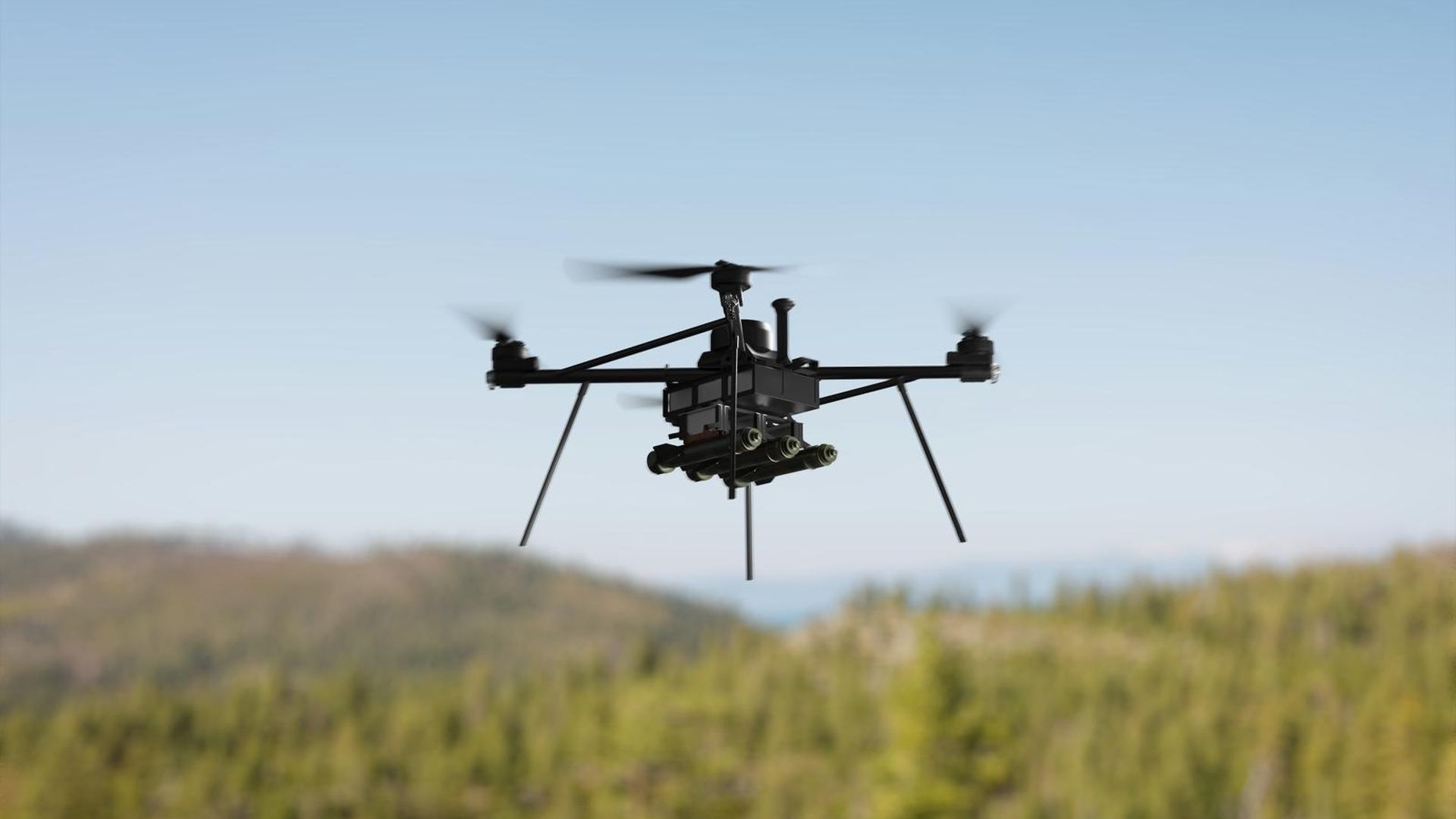 Imagen de un dron cedida por ARMMO