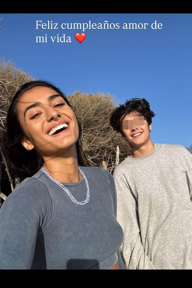 La felicitación de Lucía Cepeda Molina a su hermano pequeño, Anyelo, en el día de su cumpleaños