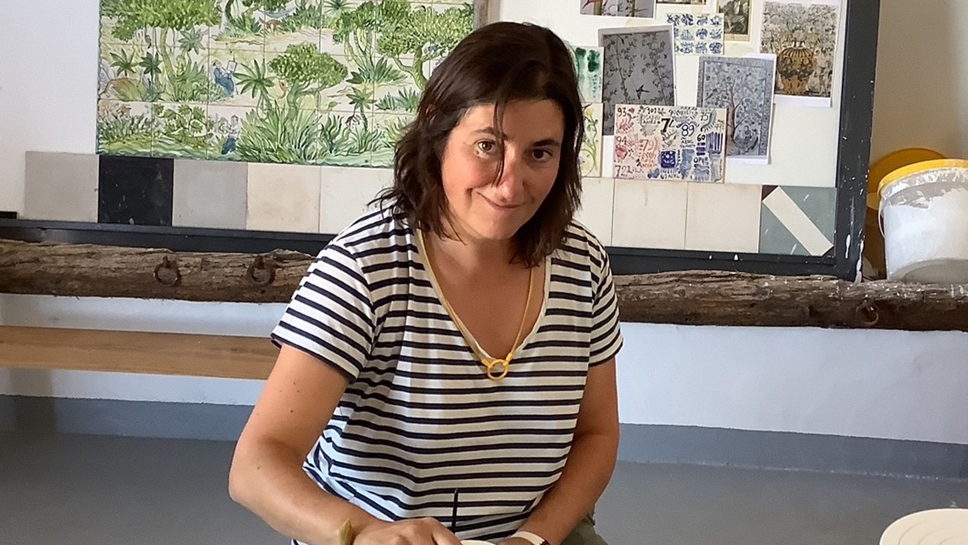 La ilustradora Ximena Maier La ilustradora Ximena Maier