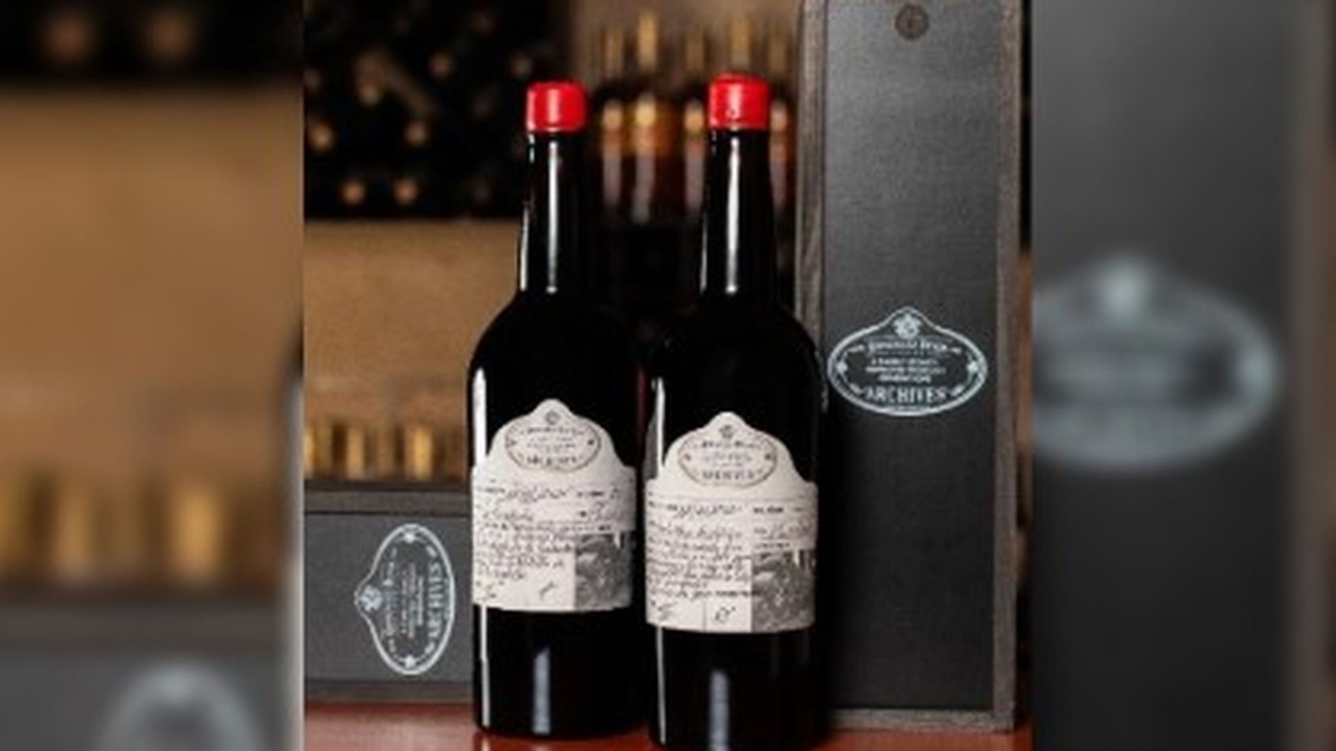 Las bodegas Gonzalez Byass de Jerez subasta una botella creada para el Papa Pío IX en 1846