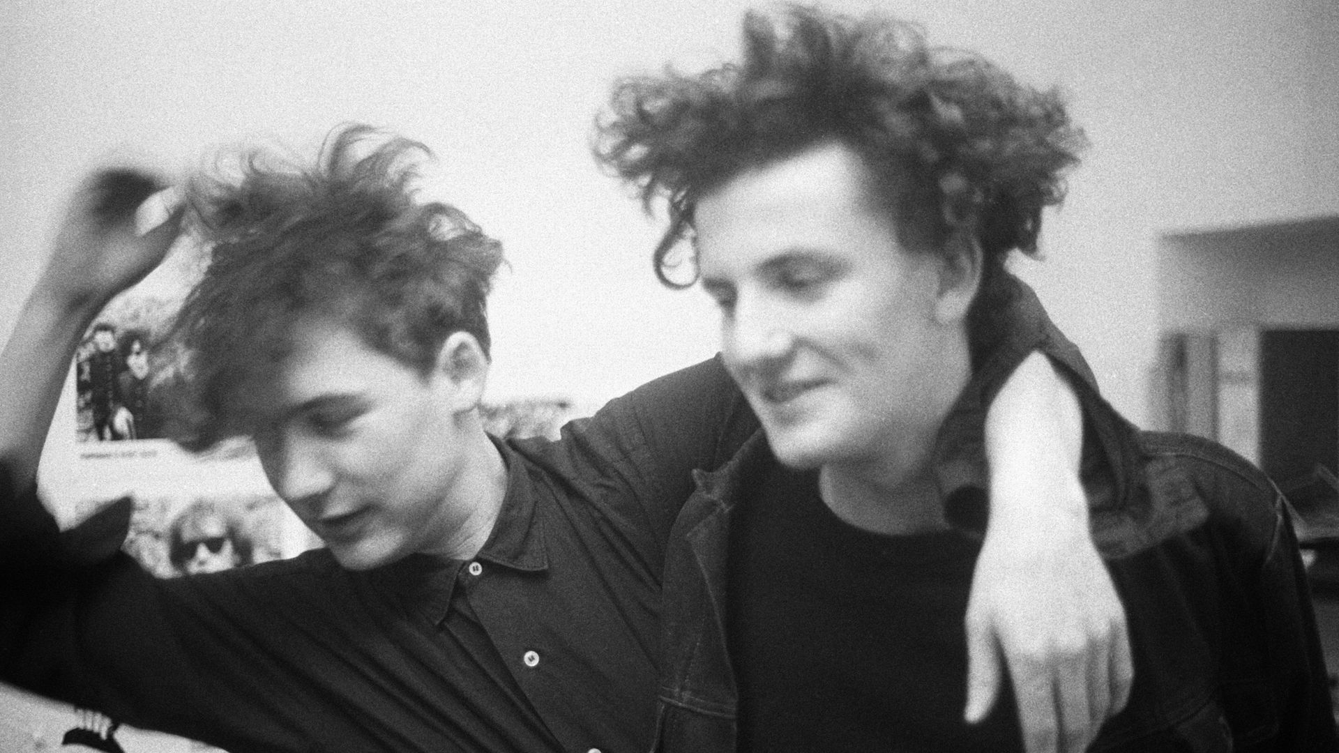 Los hermanos Reid en 1985