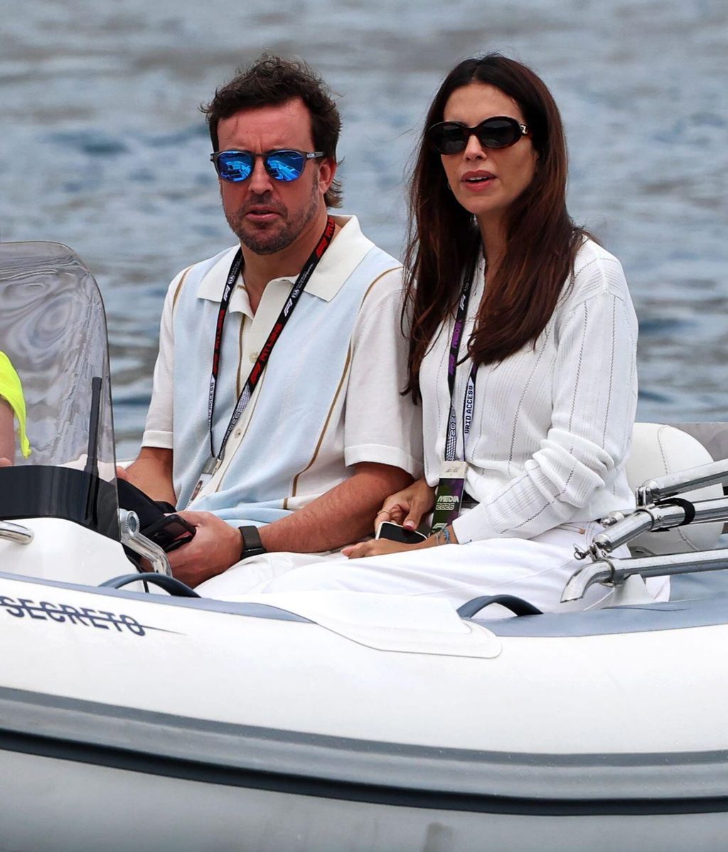 Melissa Jiménez y Fernando Alonso reaparecen juntos tras ser padres