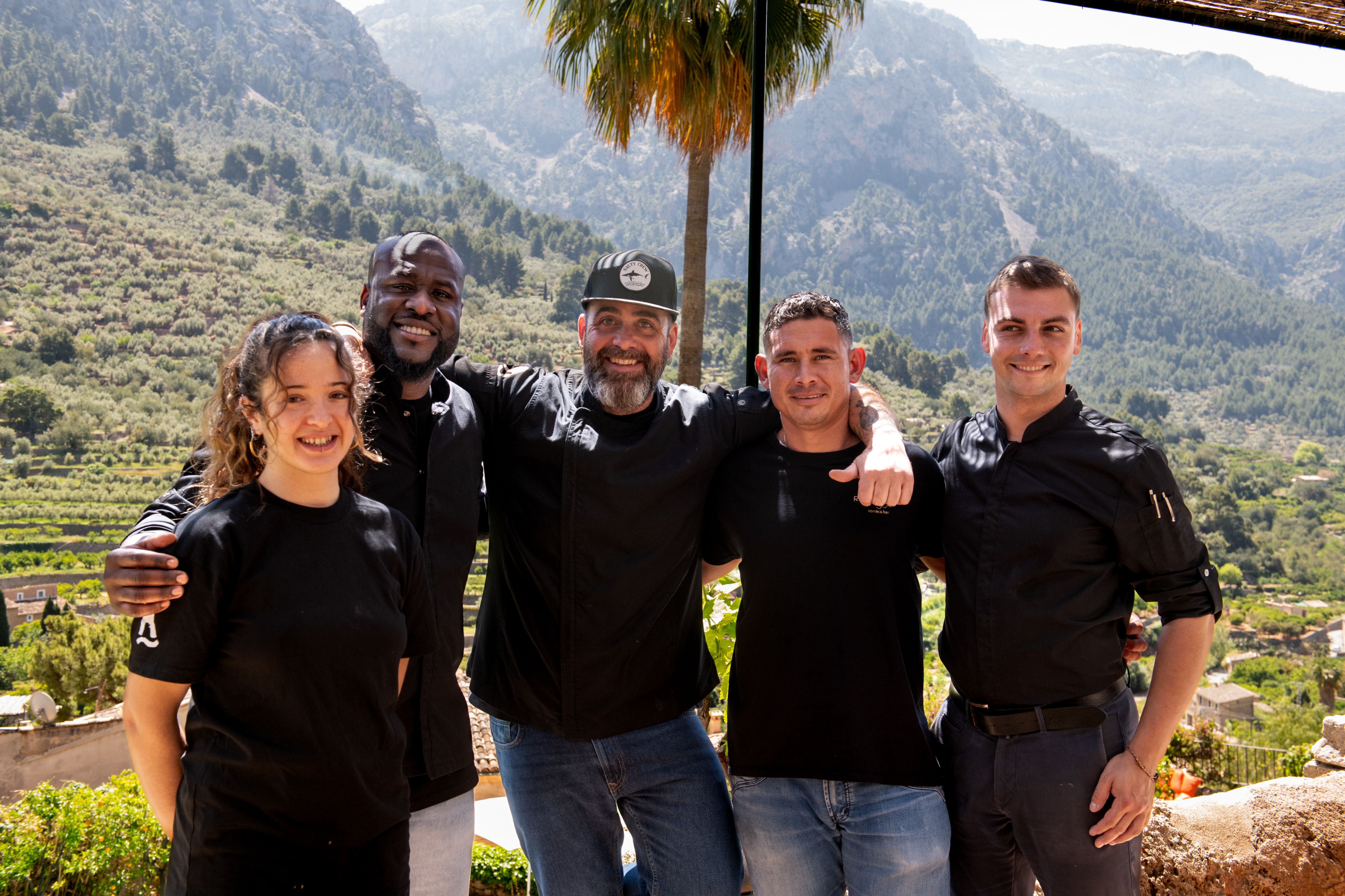 Parte del equipo dispuesto a afrontar el arranque de una nueva temporada