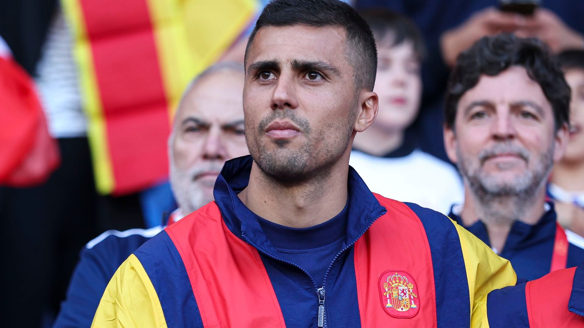 Rodri con la Selección Española