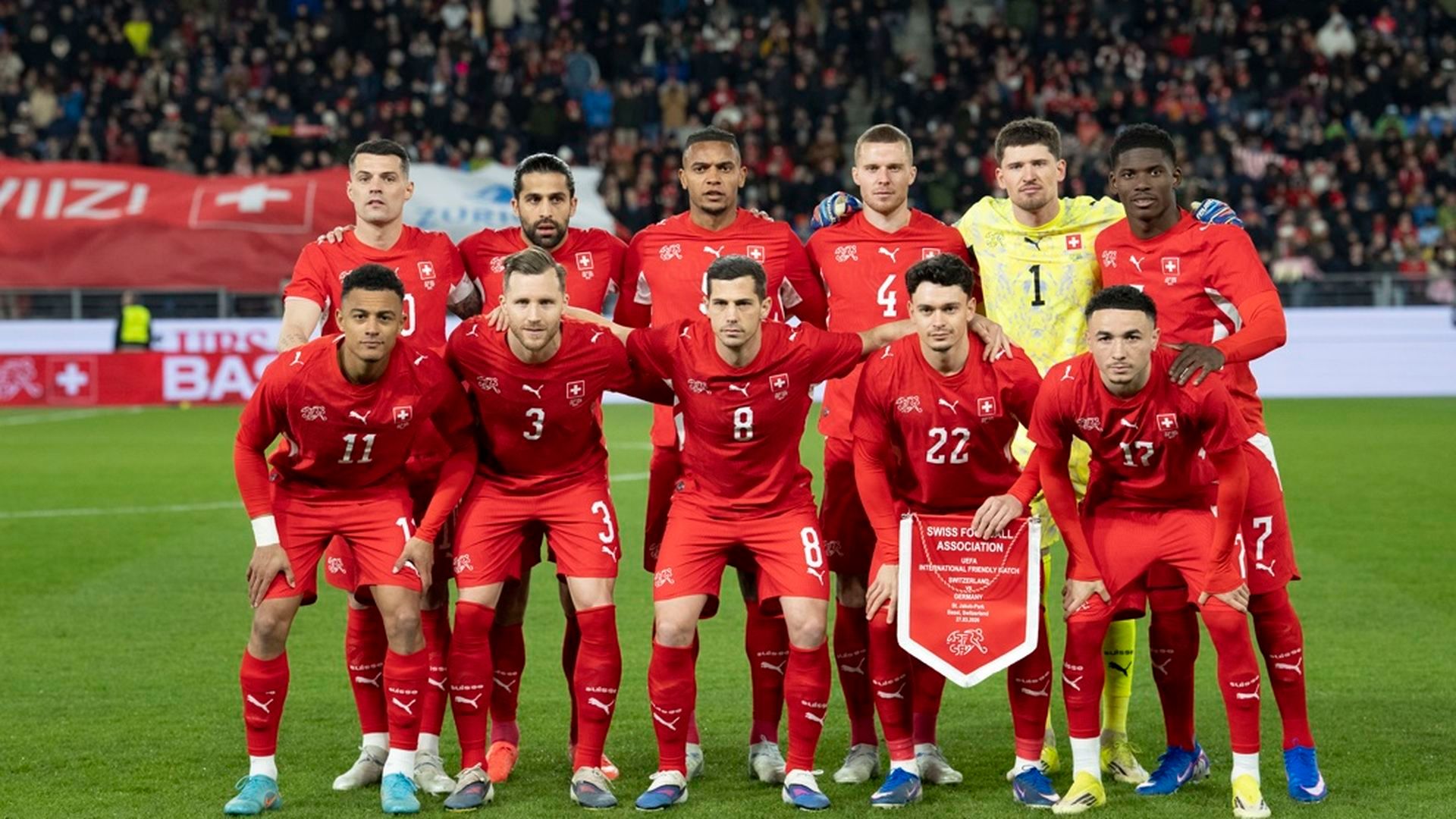 Rubén Vargas, en el once de Suiza para el amistoso ante Jordania