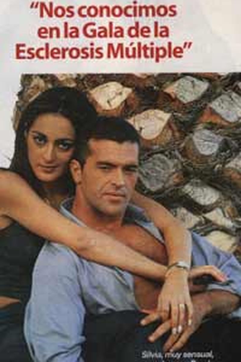 Silvia Salas y Frank Francés, en uno de los reportajes que protagonizaron durante su relación