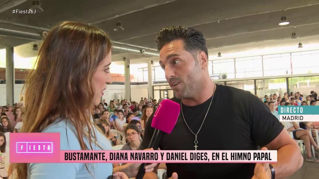 David Bustamante, emocionado en los ensayos para su actuación frente al papa: "Esto es histórico para mi carrera" Fiesta 2026 Top Vídeos 1207
