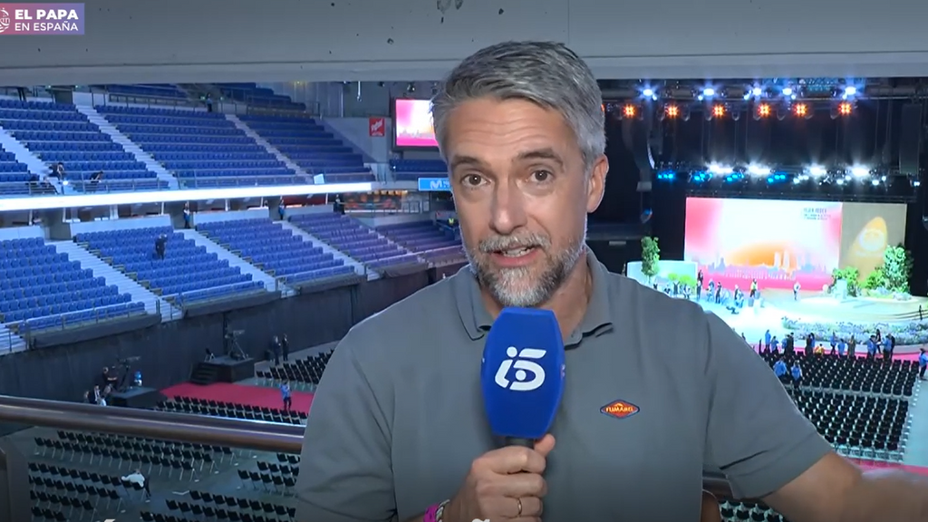 Carlos Franganillo nos cuenta cómo van los últimos detalles del acto 'Tejer redes' junto a León XIV: "Un evento muy bonito"