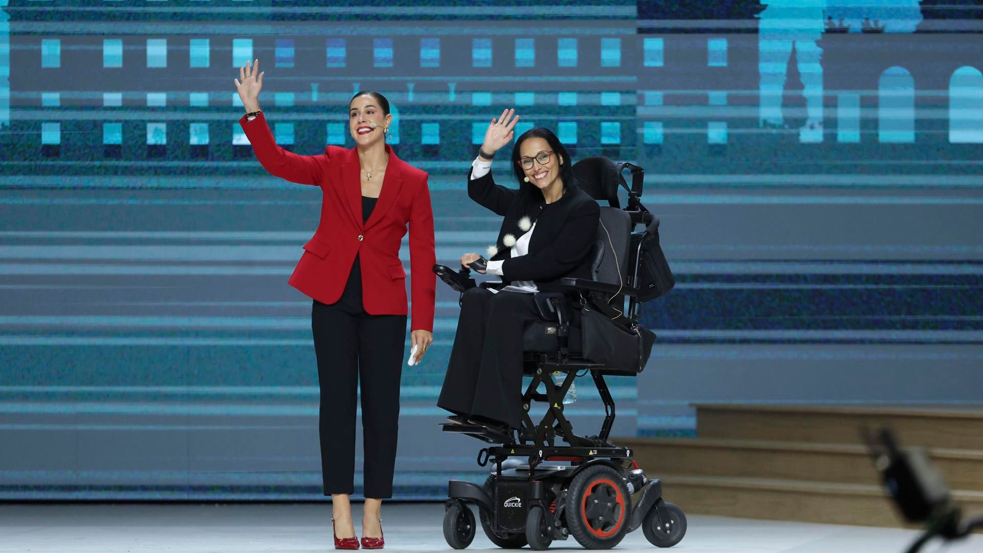 Carolina Marín y Teresa Perales intervienen en el encuentro presidido por el papa León XIV