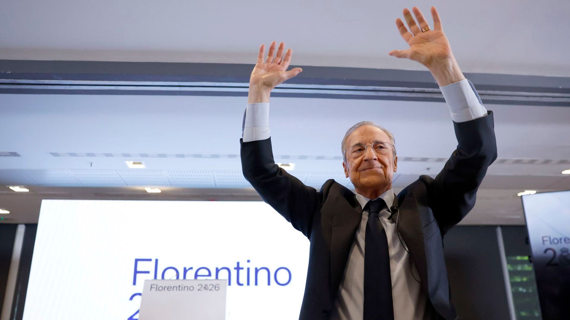 Florentino Pérez seguirá siendo presidente del Real Madrid