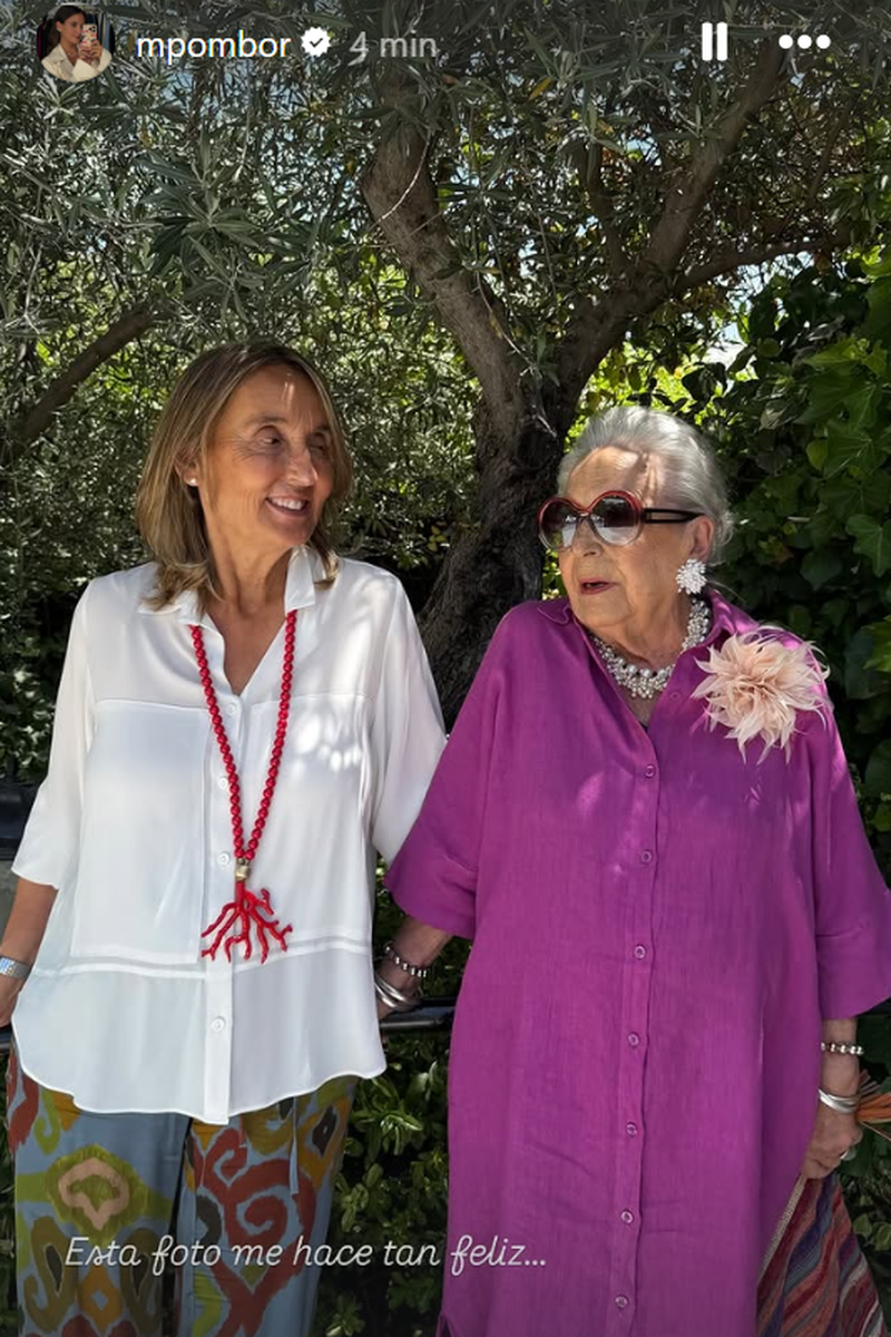 La madre y la abuela de las hermanas Pombo