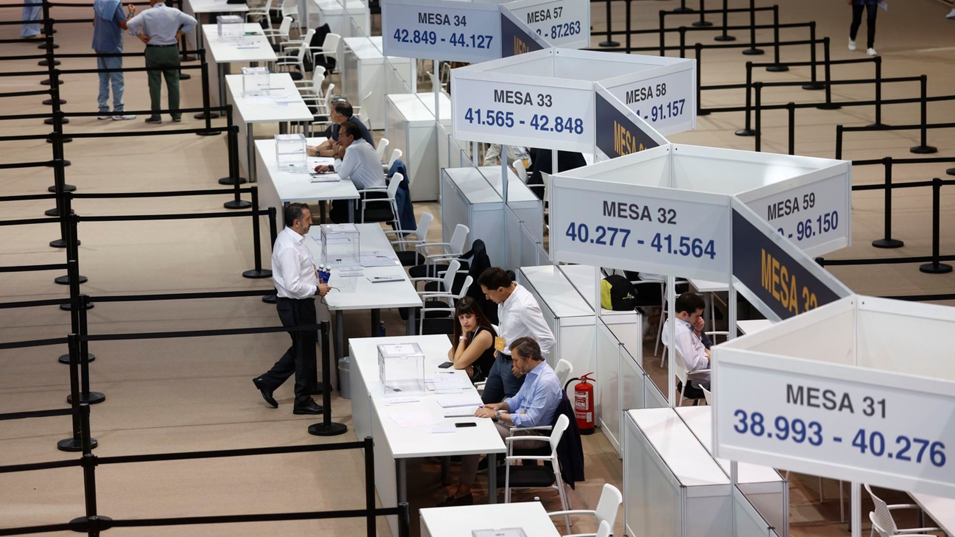 Las urnas de las elecciones al Real Madrid Las urnas de las elecciones al Real Madrid