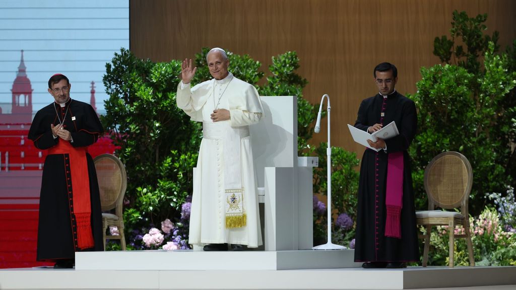 León XIV reivindica la huella de fe en Europa y rememora a Juan Pablo II: "No temáis. Abrid las puertas a Cristo" Informativos Telecinco 2026 Es noticia 609